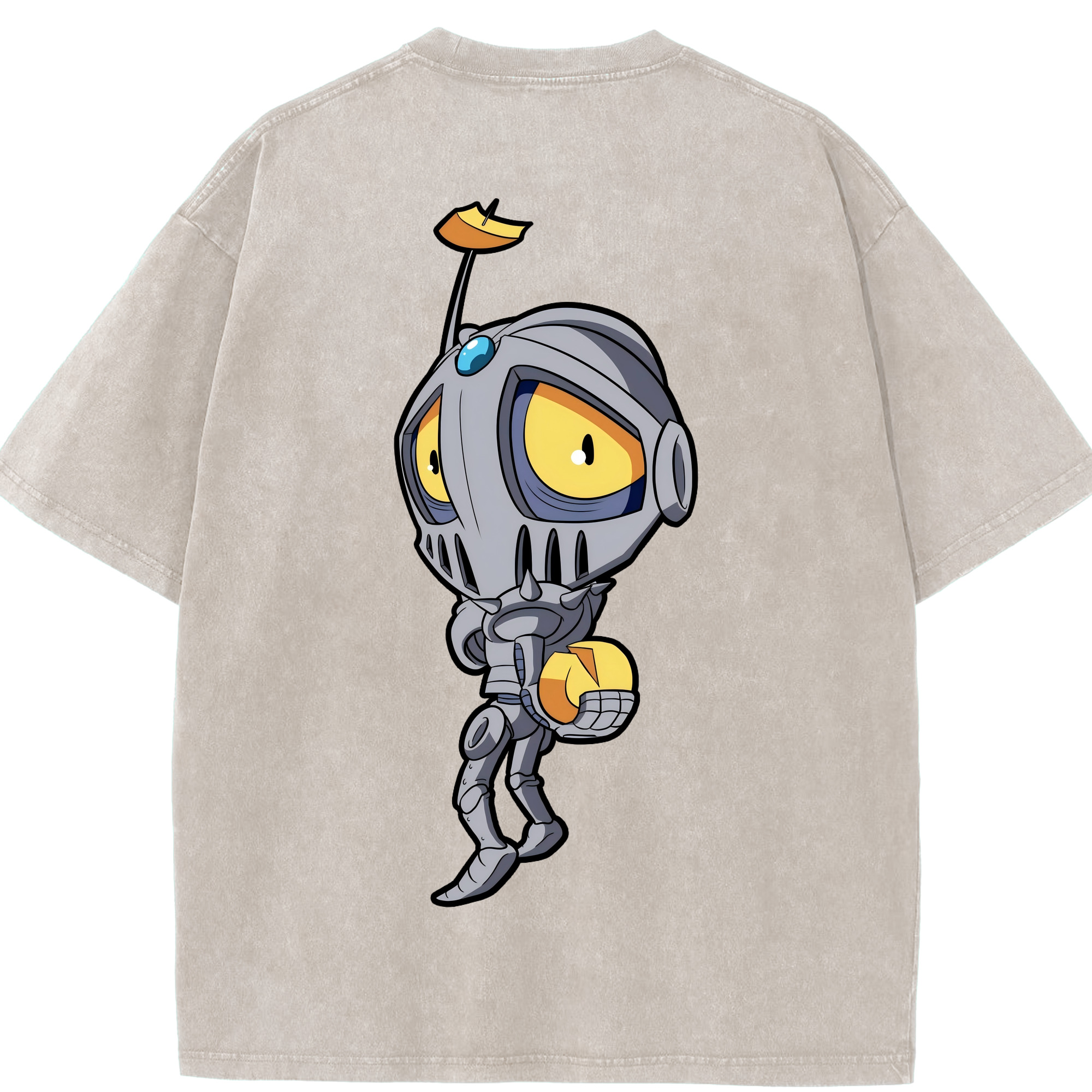 （画像用） ジョジョの奇妙な冒険 JoJo's Bizarre Adventure 綿100% ヴィンテージ風 半袖Tシャツ（背面プリント）