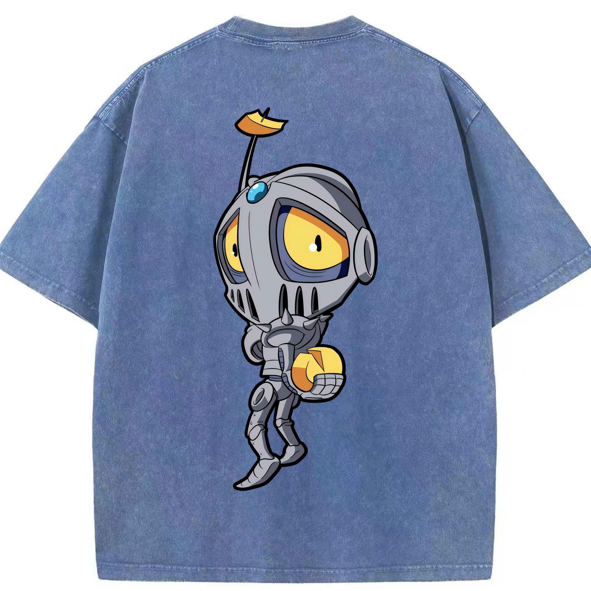 （画像用） ジョジョの奇妙な冒険 JoJo's Bizarre Adventure 綿100% ヴィンテージ風 半袖Tシャツ（背面プリント）