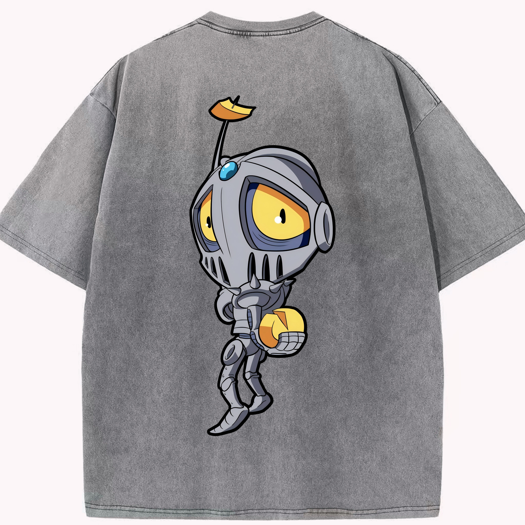（画像用） ジョジョの奇妙な冒険 JoJo's Bizarre Adventure 綿100% ヴィンテージ風 半袖Tシャツ（背面プリント）