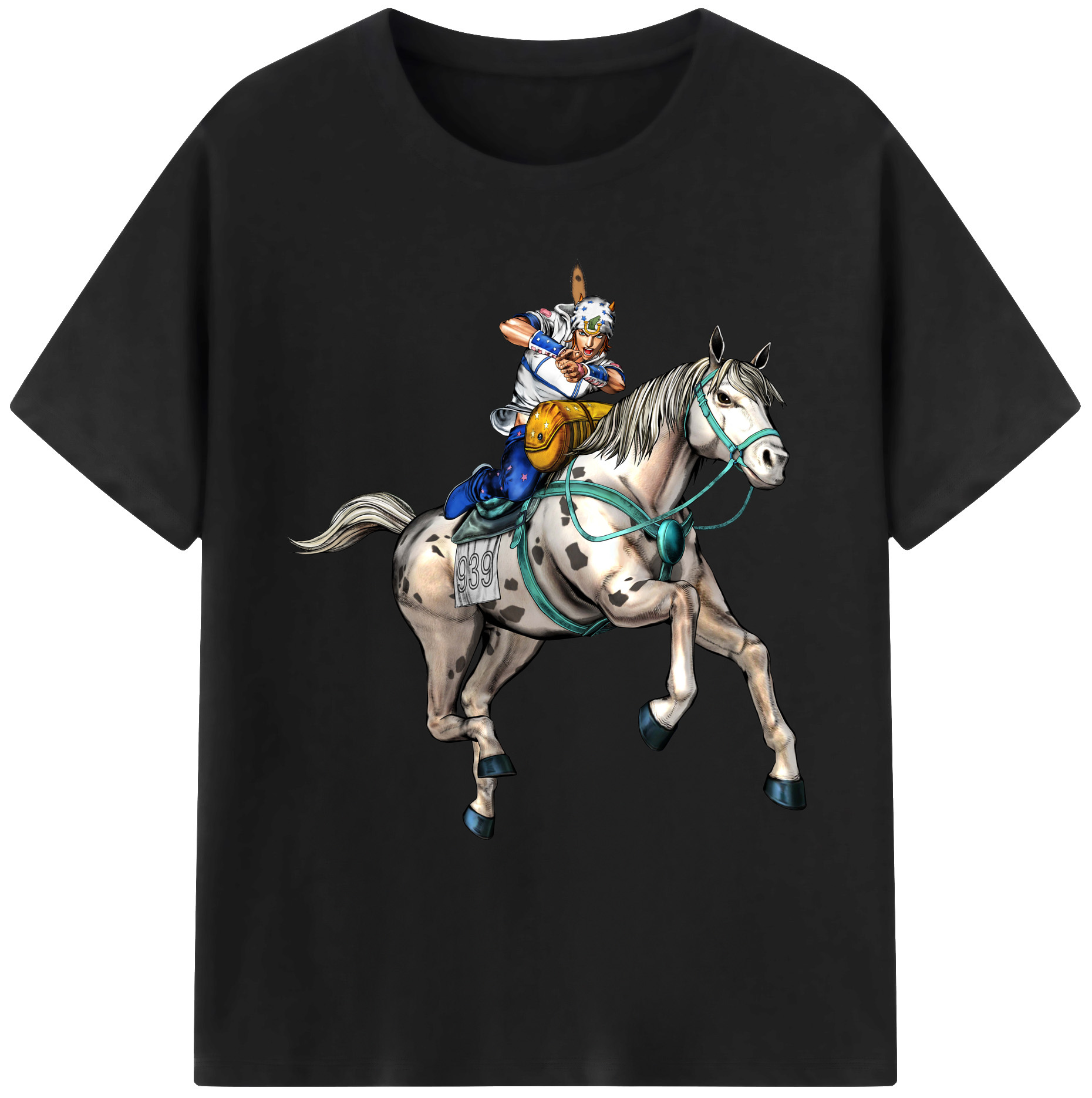 （画像用） ジョジョの奇妙な冒険 ジョナサン?ジョースター JoJo's Bizarre Adventure Jonathan Joestar 綿100％ メンズ半袖Tシャツ｜肌触りやわらか＆通気性