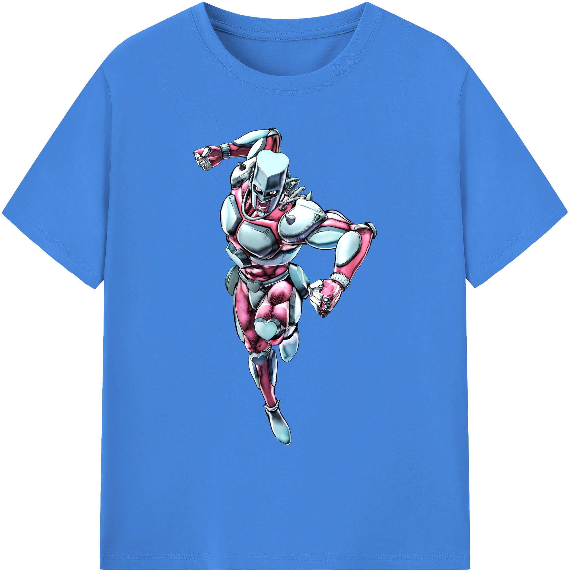 （画像用） ジョジョの奇妙な冒険 ひがしかた じょうすけ JoJo's Bizarre Adventure Higashikata Josuke 綿100％ メンズ半袖Tシャツ｜肌触りやわらか＆通気性