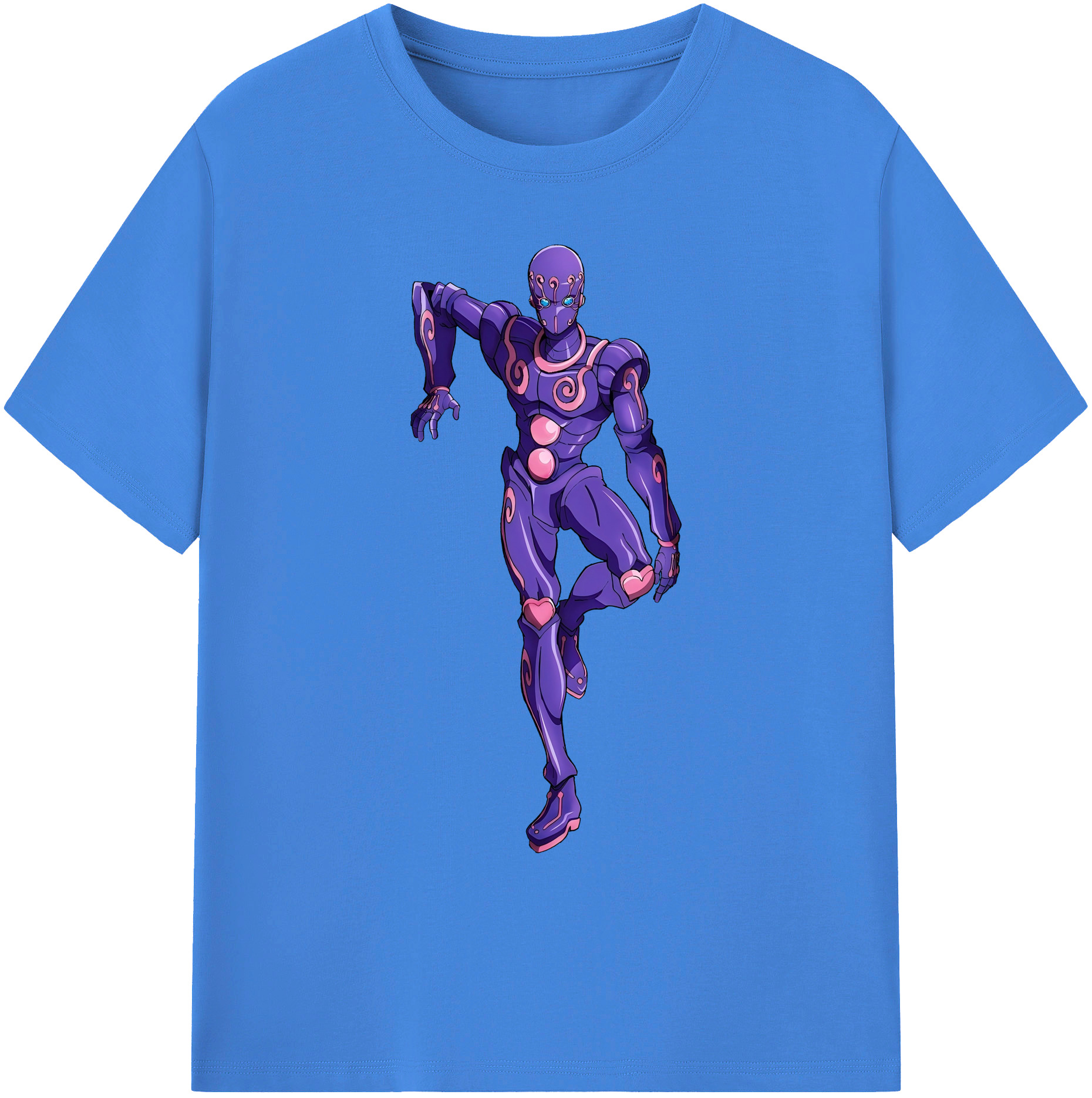 （画像用） ジョジョの奇妙な冒険 JoJo's Bizarre Adventure 綿100％ メンズ半袖Tシャツ｜肌触りやわらか＆通気性