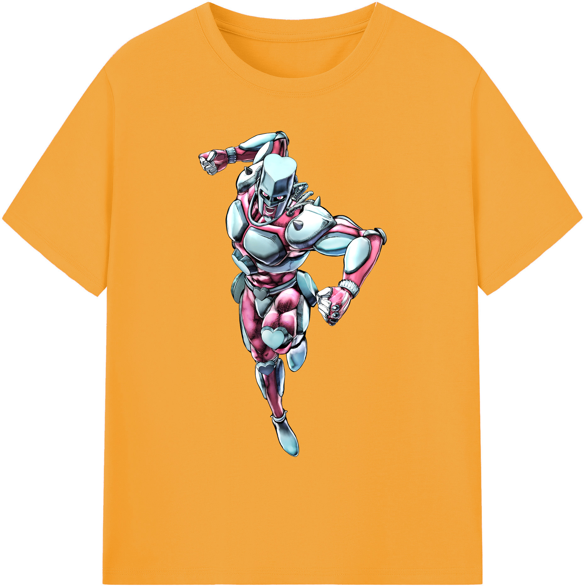 （画像用） ジョジョの奇妙な冒険 ひがしかた じょうすけ JoJo's Bizarre Adventure Higashikata Josuke 綿100％ メンズ半袖Tシャツ｜肌触りやわらか＆通気性