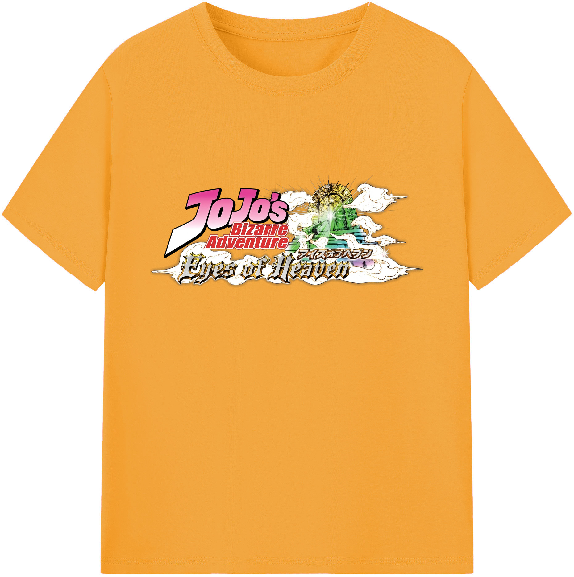 （画像用） ジョジョの奇妙な冒険 JoJo's Bizarre Adventure 綿100％ メンズ半袖Tシャツ｜肌触りやわらか＆通気性