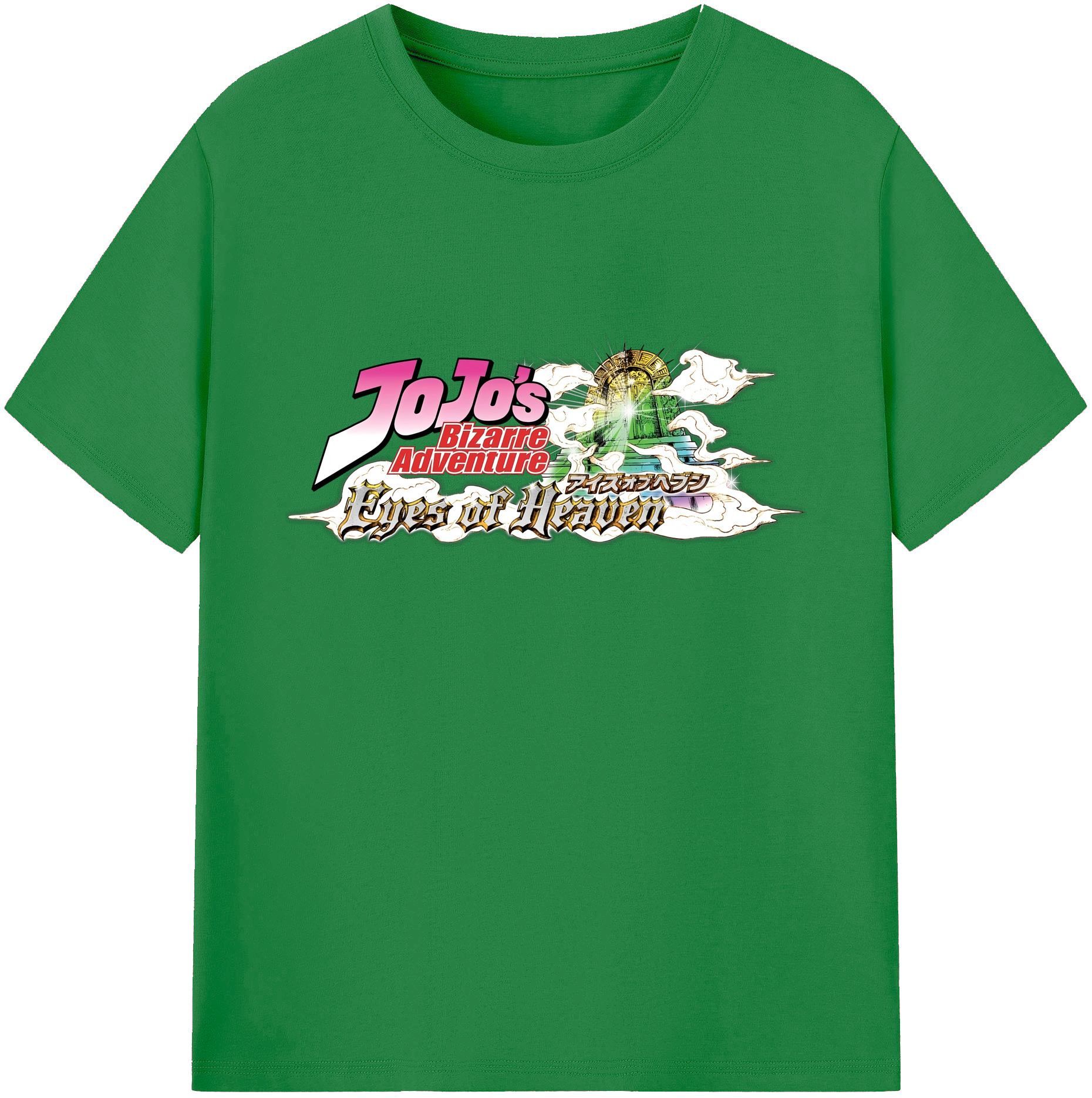 （画像用） ジョジョの奇妙な冒険 JoJo's Bizarre Adventure 綿100％ メンズ半袖Tシャツ｜肌触りやわらか＆通気性