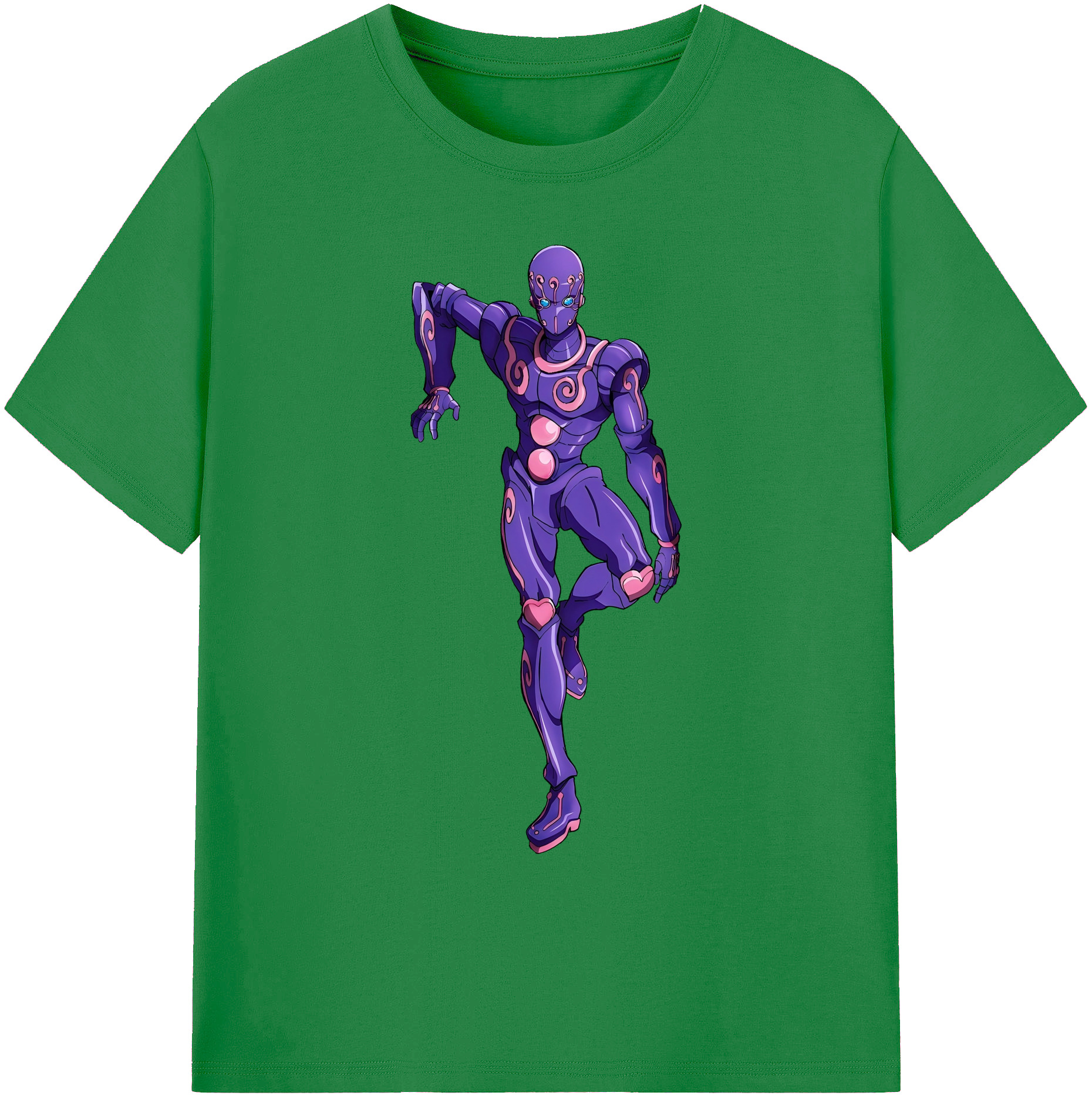 （画像用） ジョジョの奇妙な冒険 JoJo's Bizarre Adventure 綿100％ メンズ半袖Tシャツ｜肌触りやわらか＆通気性