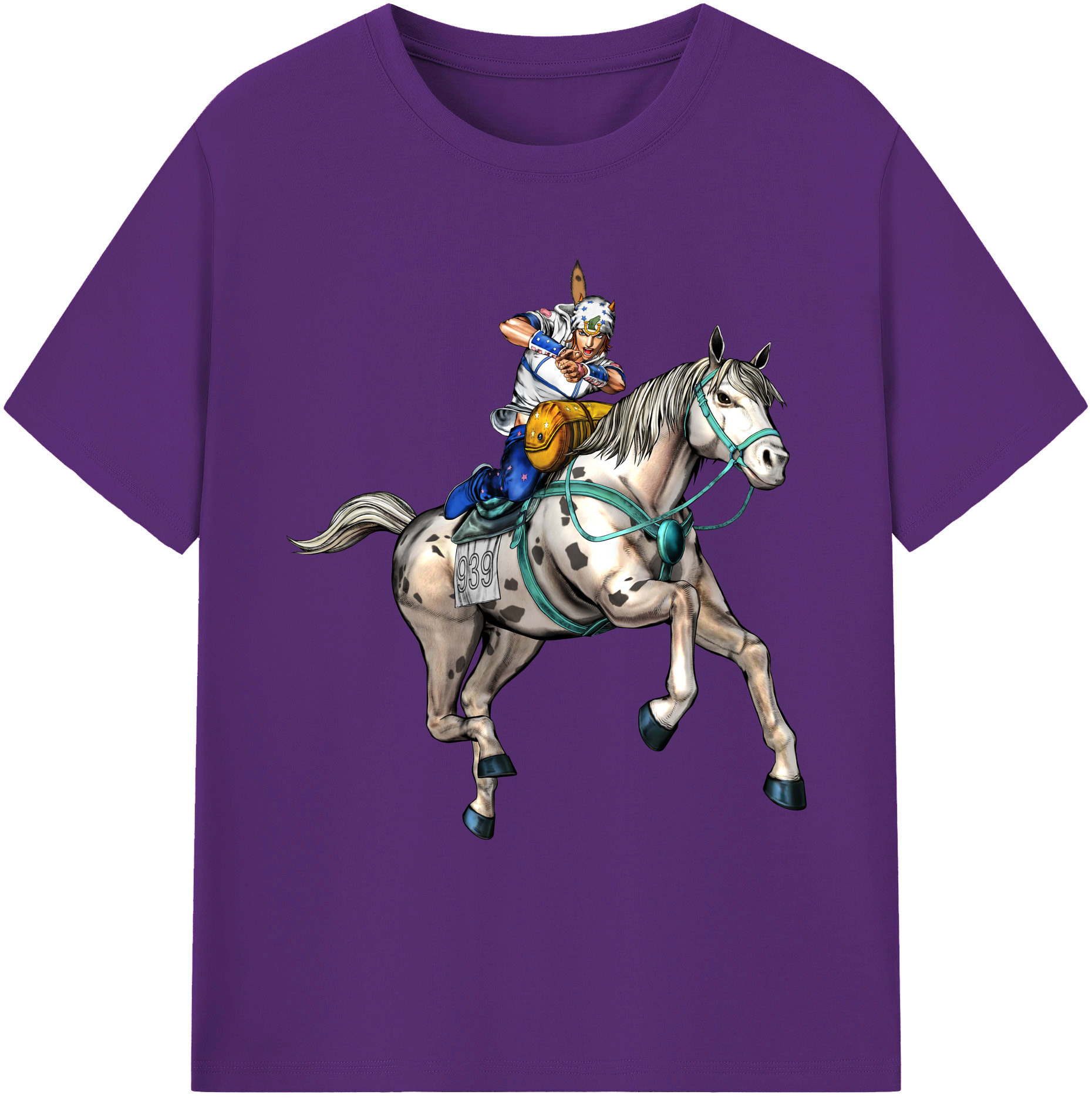 （画像用） ジョジョの奇妙な冒険 ジョナサン?ジョースター JoJo's Bizarre Adventure Jonathan Joestar 綿100％ メンズ半袖Tシャツ｜肌触りやわらか＆通気性