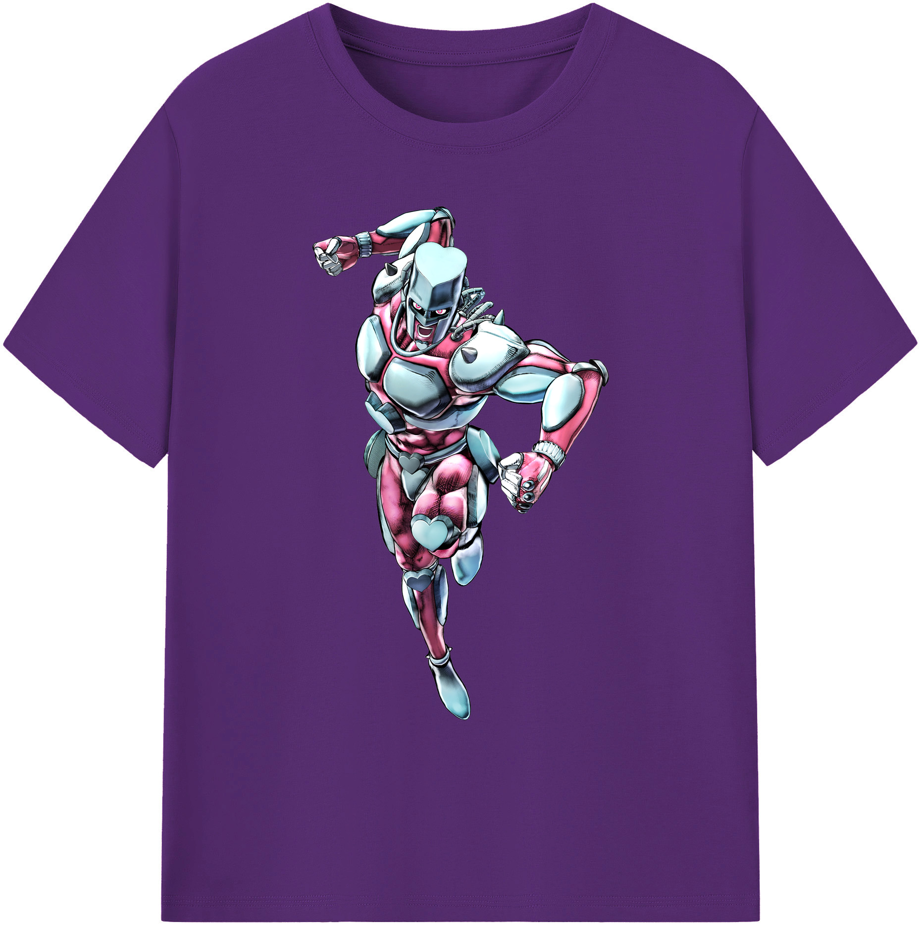 （画像用） ジョジョの奇妙な冒険 ひがしかた じょうすけ JoJo's Bizarre Adventure Higashikata Josuke 綿100％ メンズ半袖Tシャツ｜肌触りやわらか＆通気性