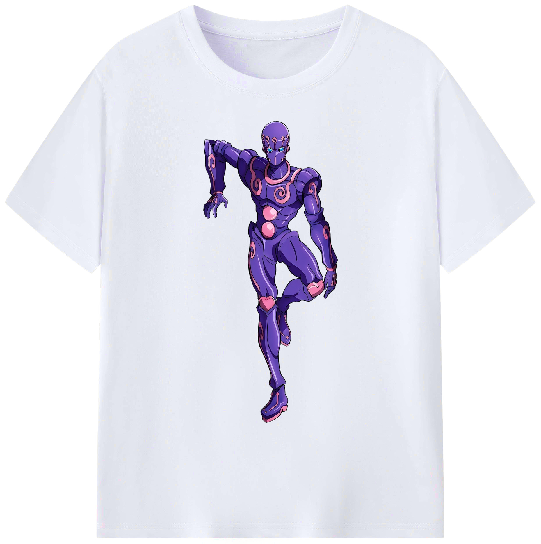 （画像用） ジョジョの奇妙な冒険 JoJo's Bizarre Adventure 綿100％ メンズ半袖Tシャツ｜肌触りやわらか＆通気性