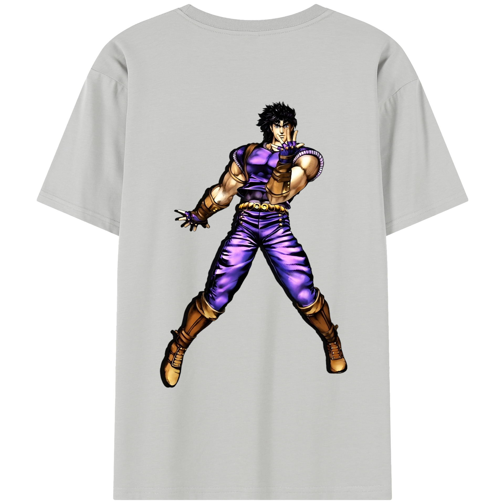 （画像用） ジョジョの奇妙な冒険 /ジョナサン?ジョースター JoJo's Bizarre Adventure Jonathan Joestar レディース半袖Tシャツ(バックプリント)