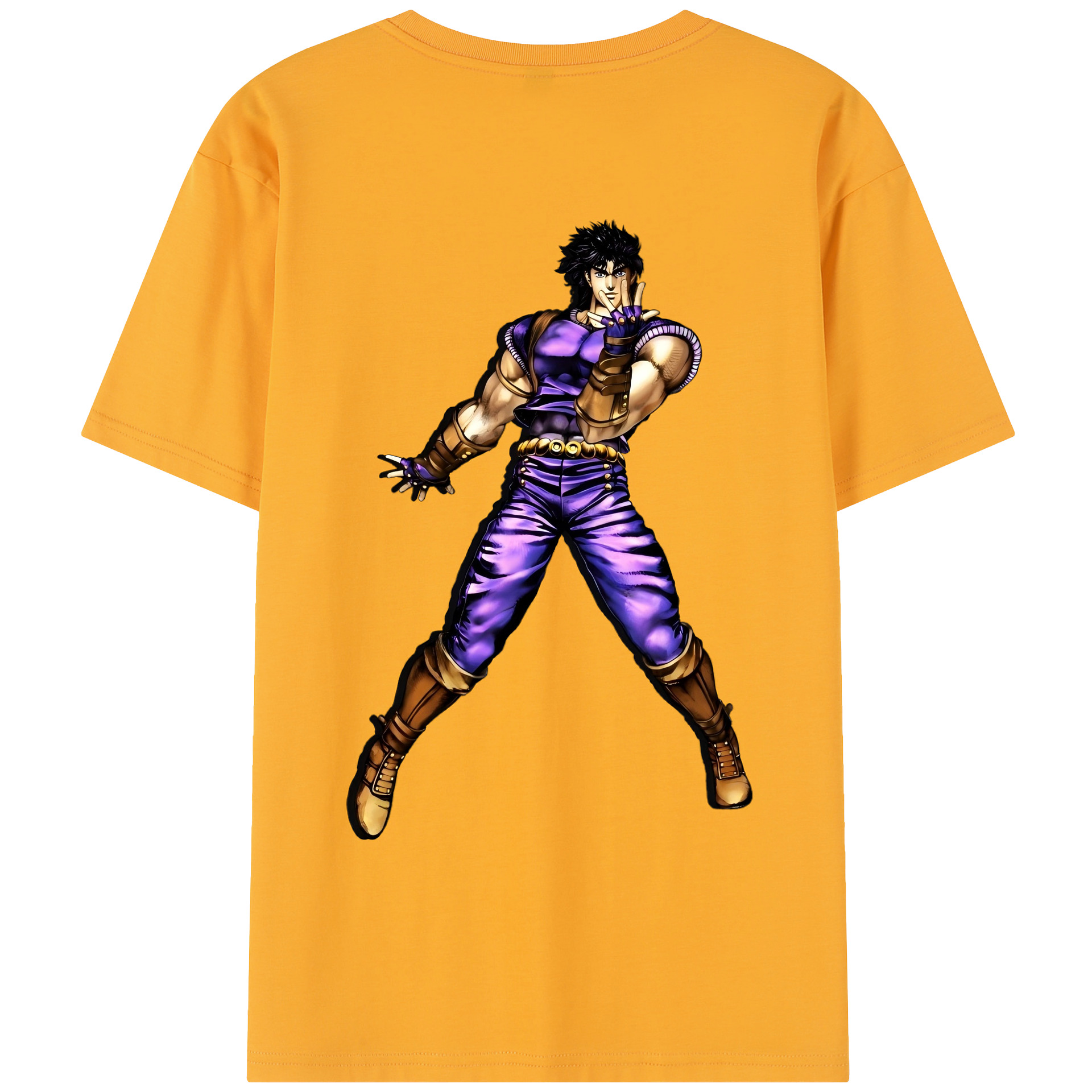 （画像用） ジョジョの奇妙な冒険 /ジョナサン?ジョースター JoJo's Bizarre Adventure Jonathan Joestar レディース半袖Tシャツ(バックプリント)