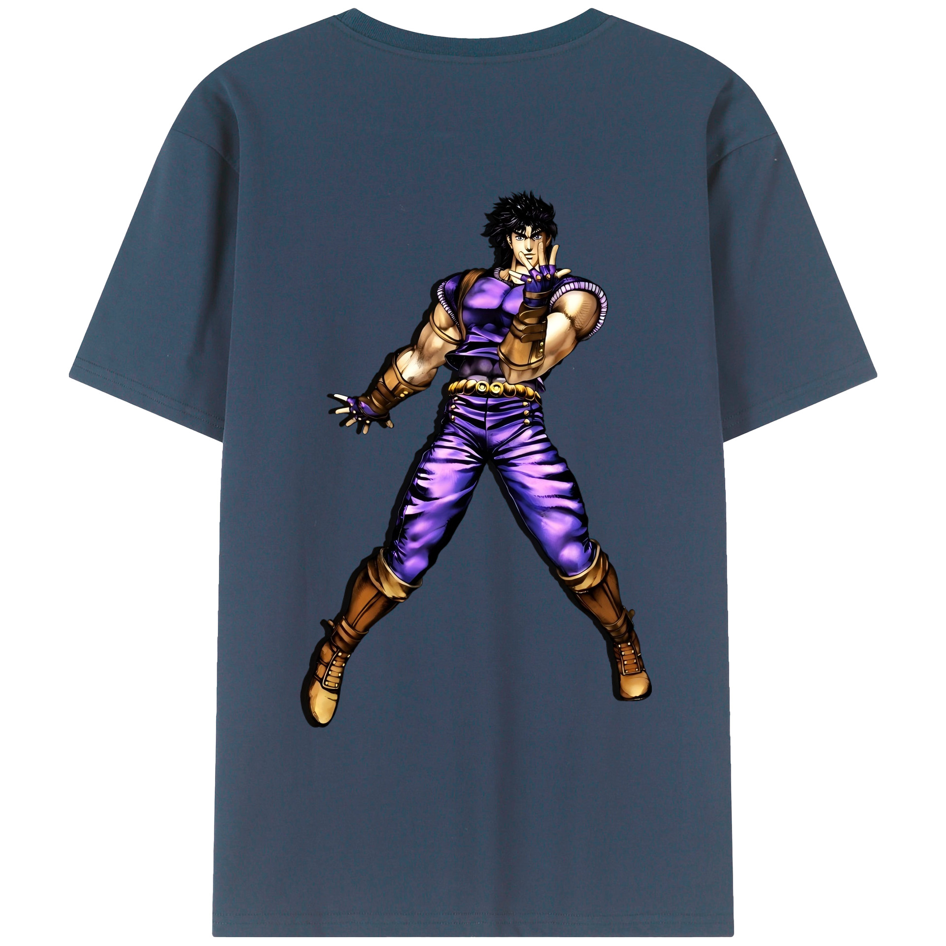（画像用） ジョジョの奇妙な冒険 /ジョナサン?ジョースター JoJo's Bizarre Adventure Jonathan Joestar レディース半袖Tシャツ(バックプリント)