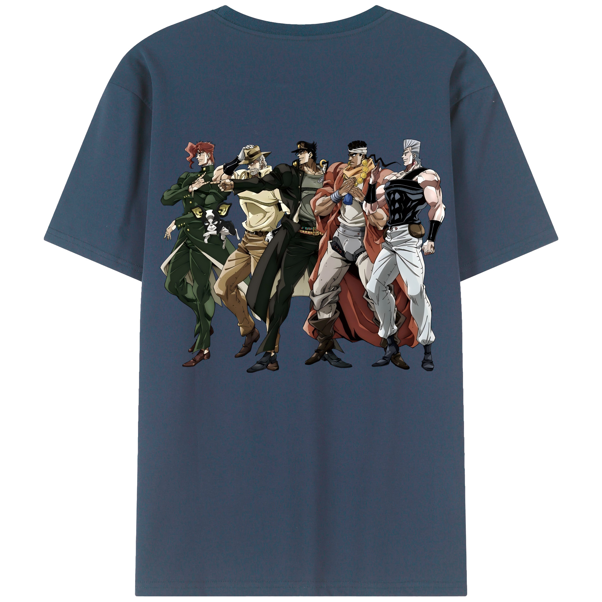 （画像用） ジョジョの奇妙な冒険 JoJo's Bizarre Adventure レディース半袖Tシャツ(バックプリント)