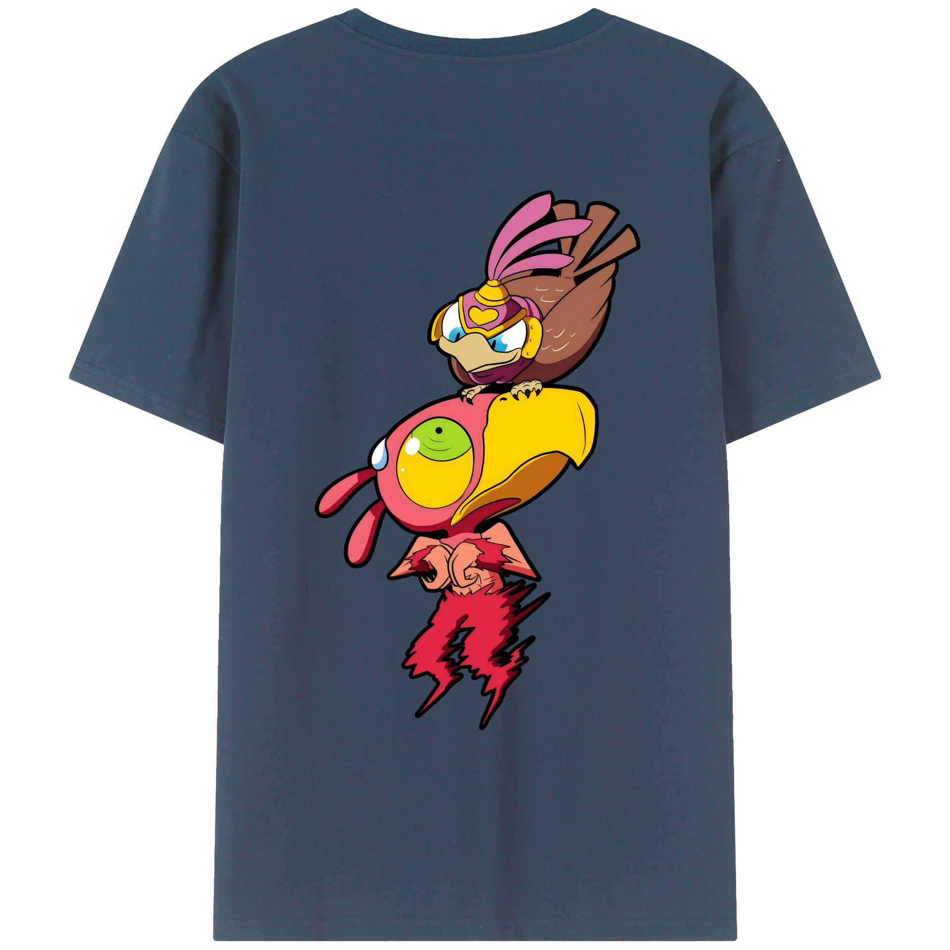 （画像用） ジョジョの奇妙な冒険 JoJo's Bizarre Adventure レディース半袖Tシャツ(バックプリント)