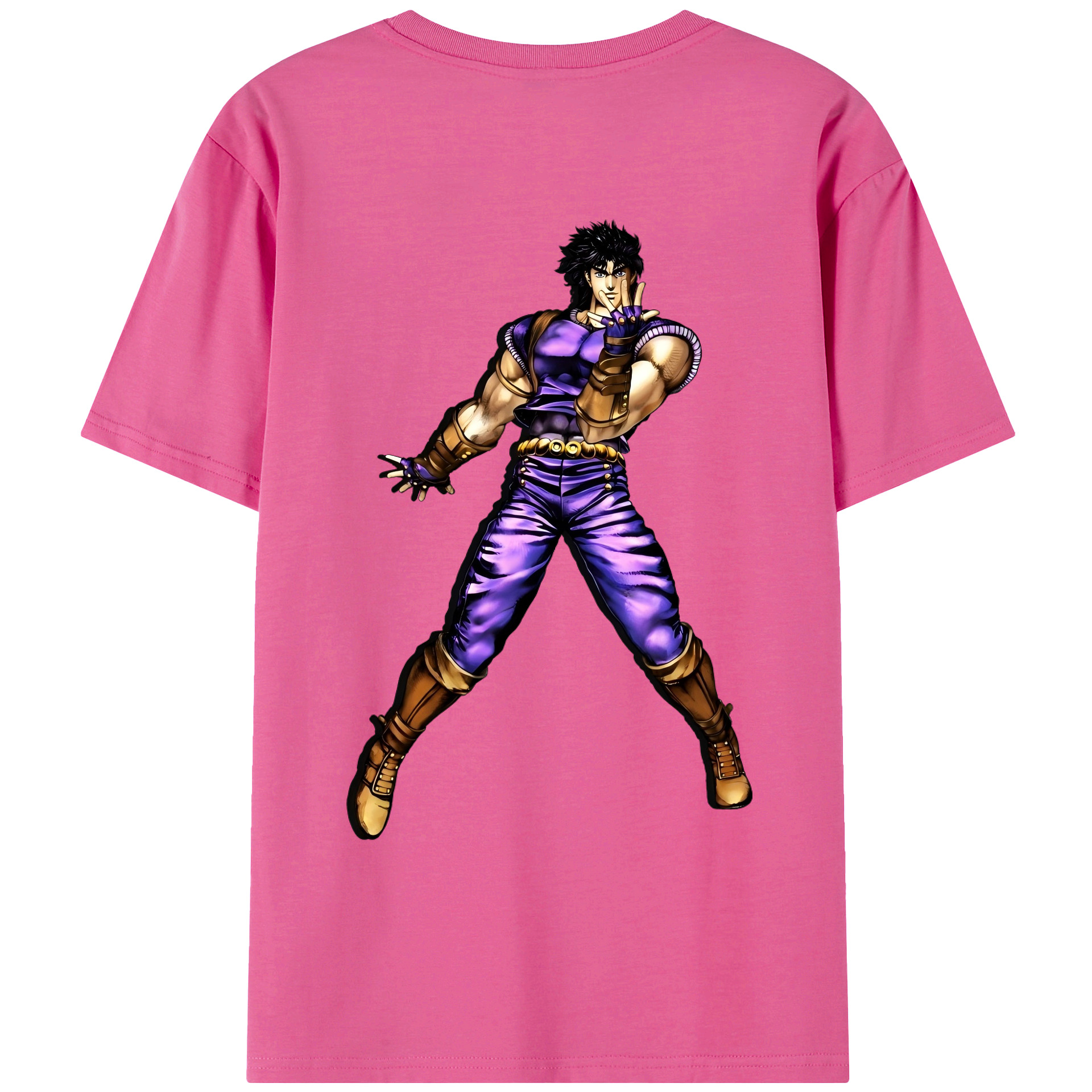 （画像用） ジョジョの奇妙な冒険 /ジョナサン?ジョースター JoJo's Bizarre Adventure Jonathan Joestar レディース半袖Tシャツ(バックプリント)