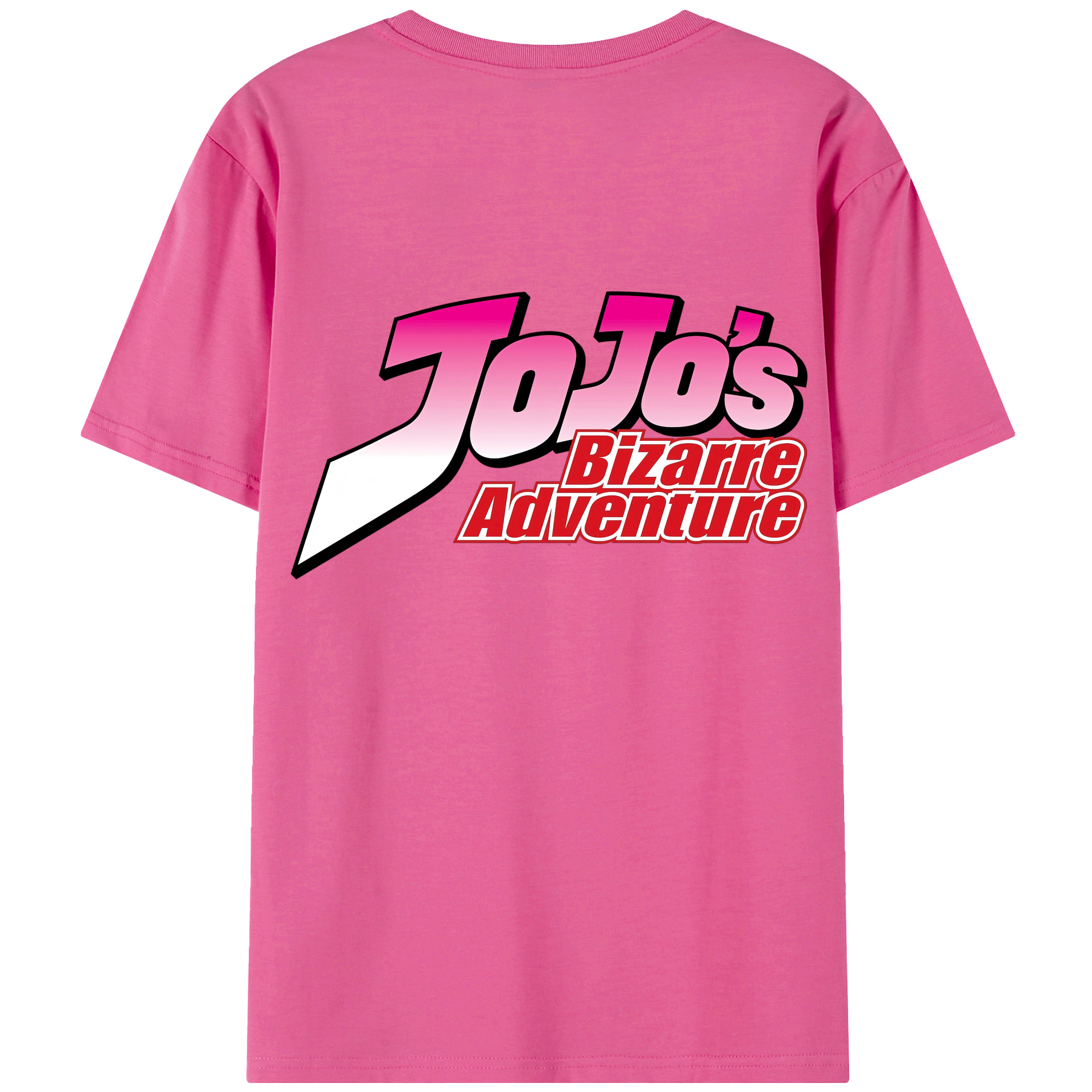（画像用） ジョジョの奇妙な冒険 JoJo's Bizarre Adventure レディース半袖Tシャツ(バックプリント)