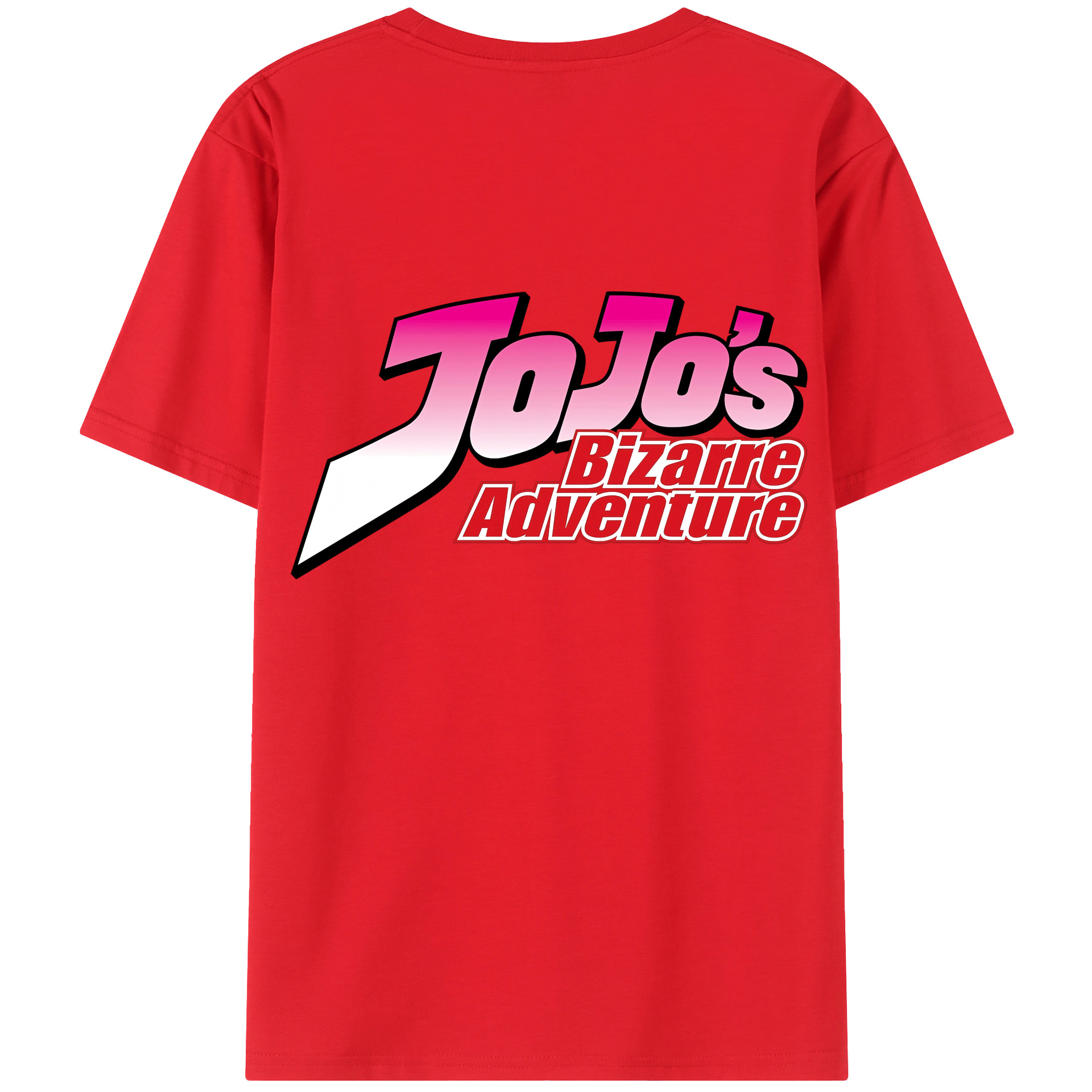 （画像用） ジョジョの奇妙な冒険 JoJo's Bizarre Adventure レディース半袖Tシャツ(バックプリント)