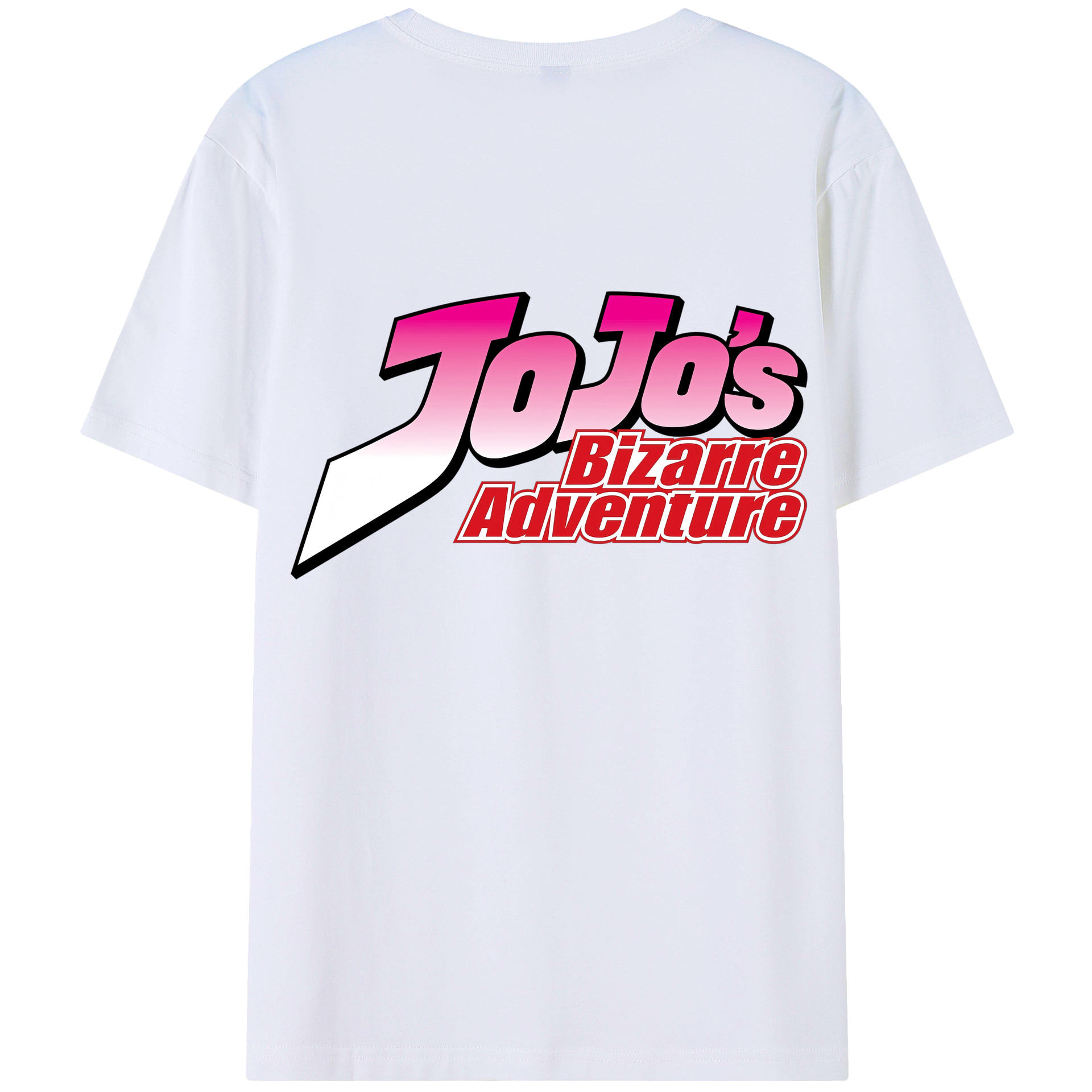 （画像用） ジョジョの奇妙な冒険 JoJo's Bizarre Adventure レディース半袖Tシャツ(バックプリント)