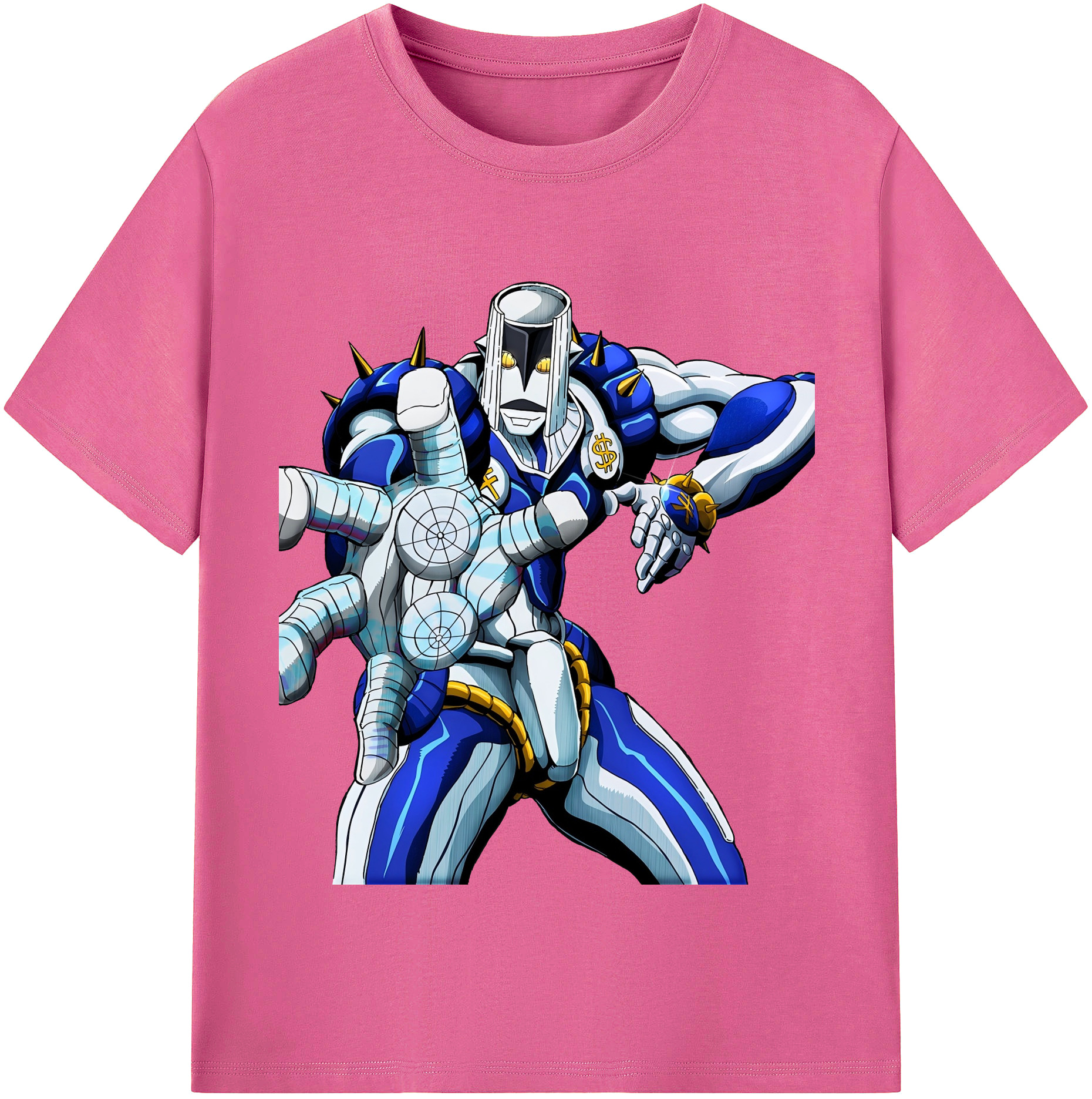（画像用） ジョジョの奇妙な冒険 虹村億泰 にじむら おくやす JoJo's Bizarre Adventure Nijimura Okuyasu レディースカジュアルプリントTシャツ（綿100％）