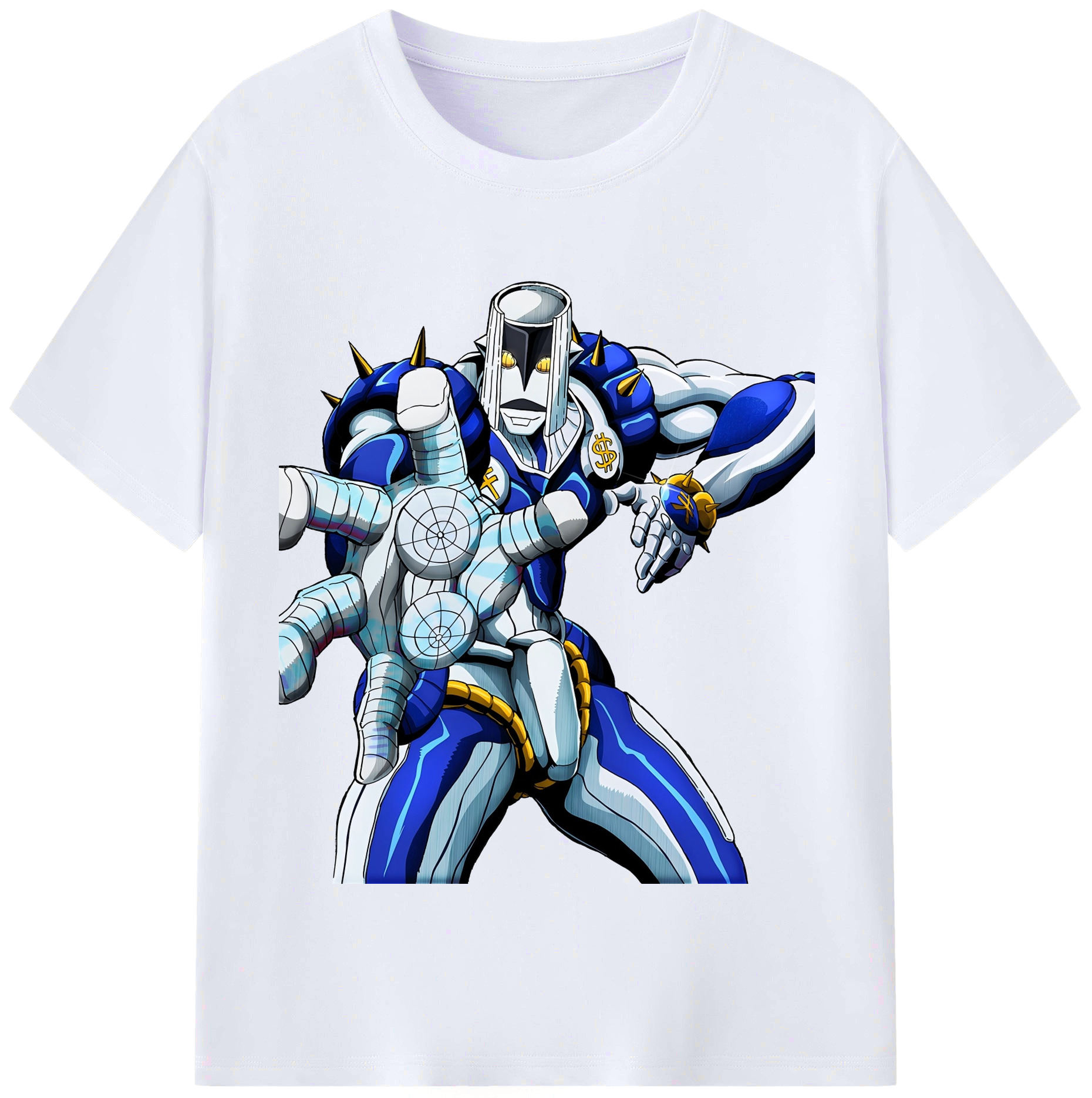 （画像用） ジョジョの奇妙な冒険 虹村億泰 にじむら おくやす JoJo's Bizarre Adventure Nijimura Okuyasu レディースカジュアルプリントTシャツ（綿100％）