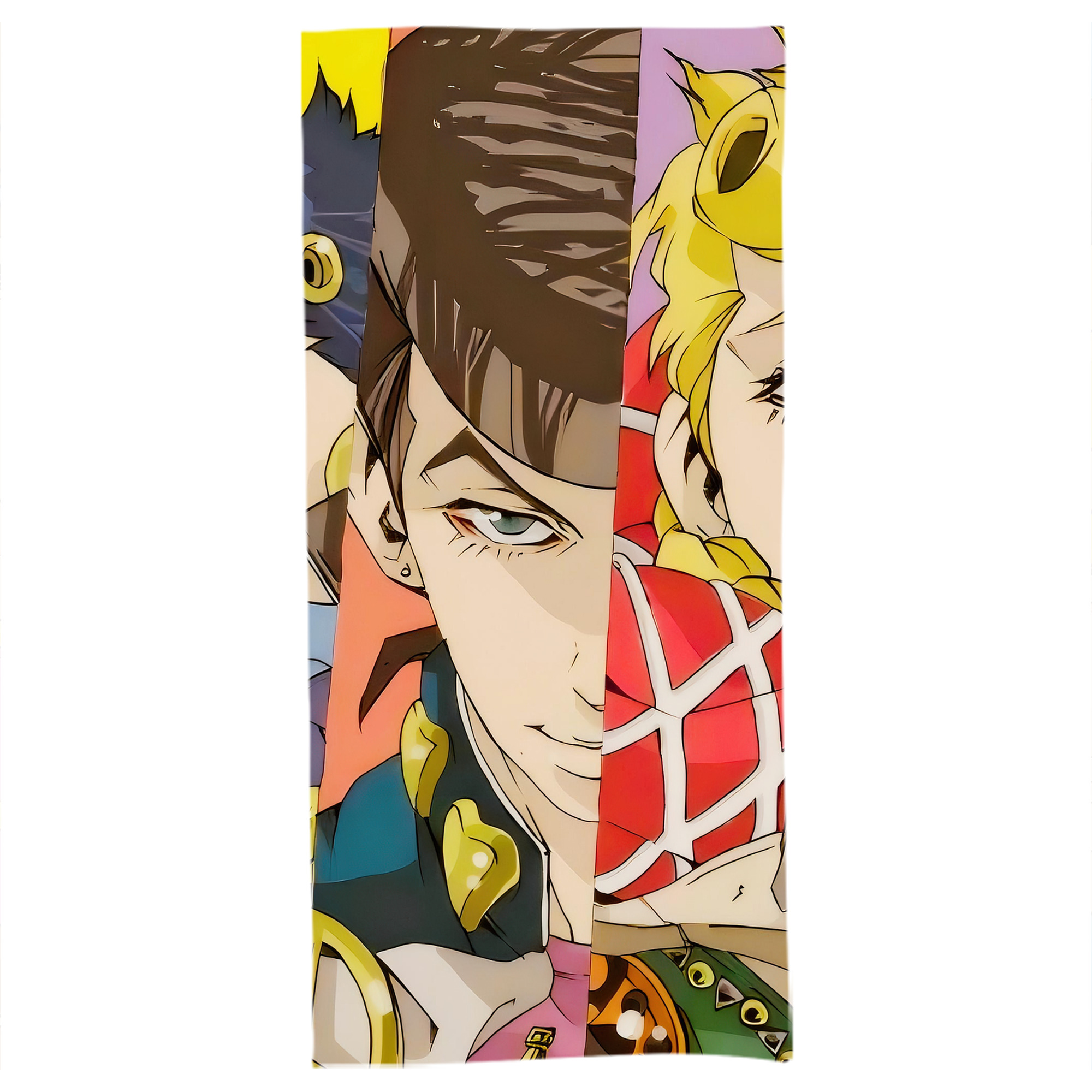 （画像用） ジョジョの奇妙な冒険 JoJo's Bizarre Adventure 大判バスタオル 70×140cm 吸水速乾 柔らかい肌触り