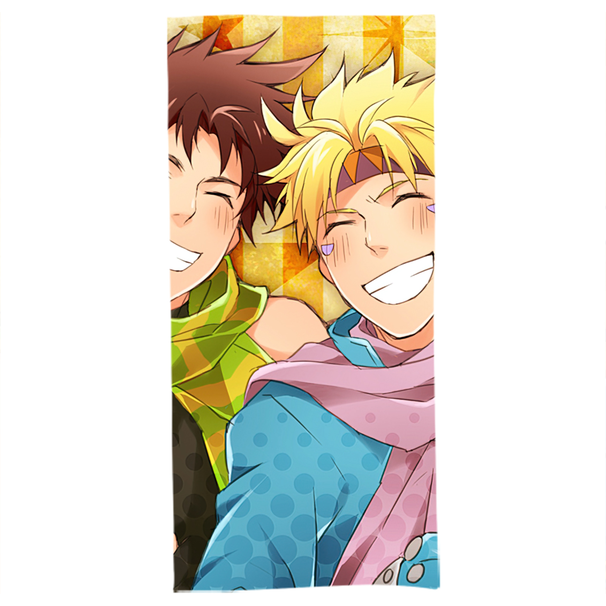 （画像用） ジョジョの奇妙な冒険 JoJo's Bizarre Adventure 大判バスタオル 70×140cm 吸水速乾 柔らかい肌触り