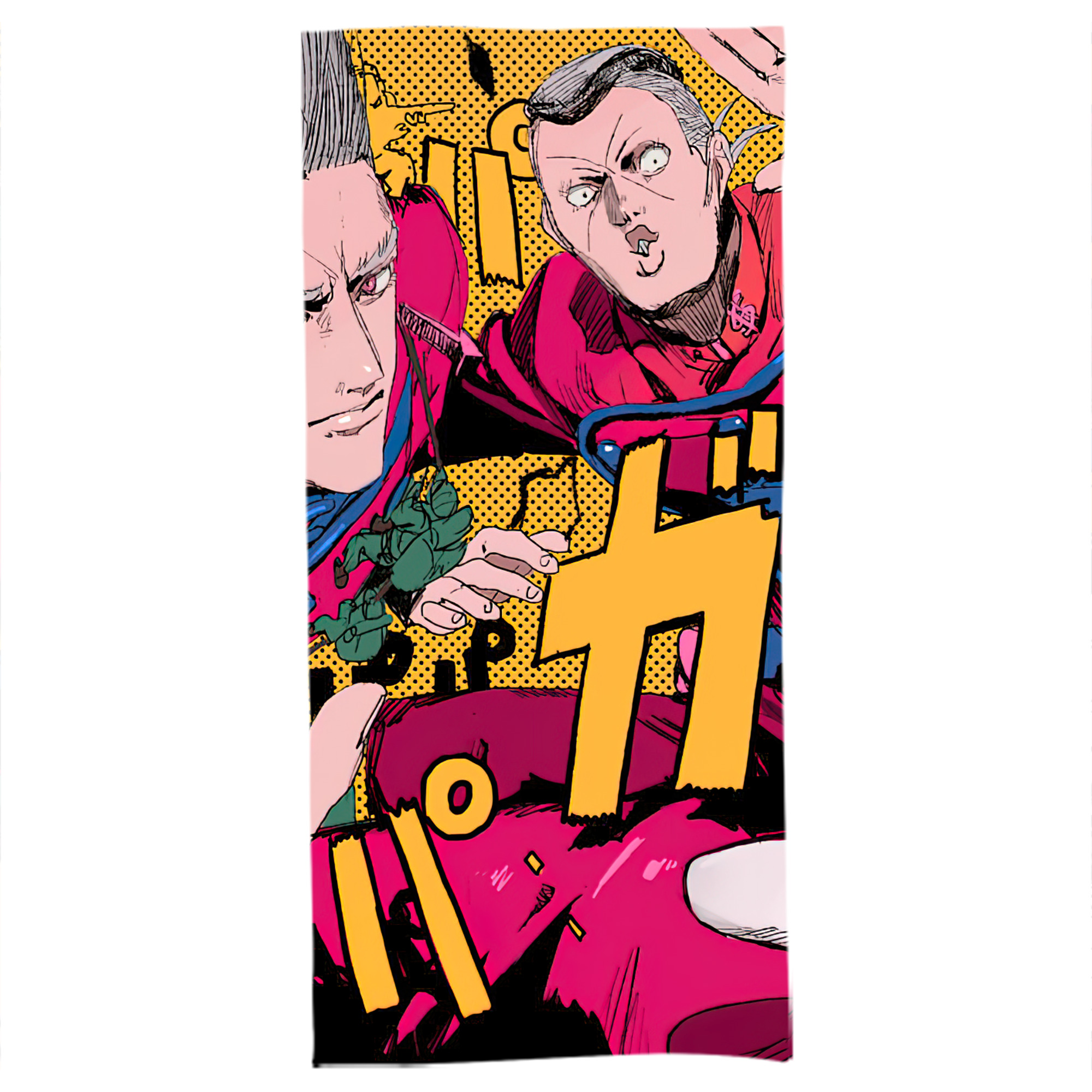 （画像用） ジョジョの奇妙な冒険 JoJo's Bizarre Adventure 大判バスタオル 70×140cm 吸水速乾 柔らかい肌触り