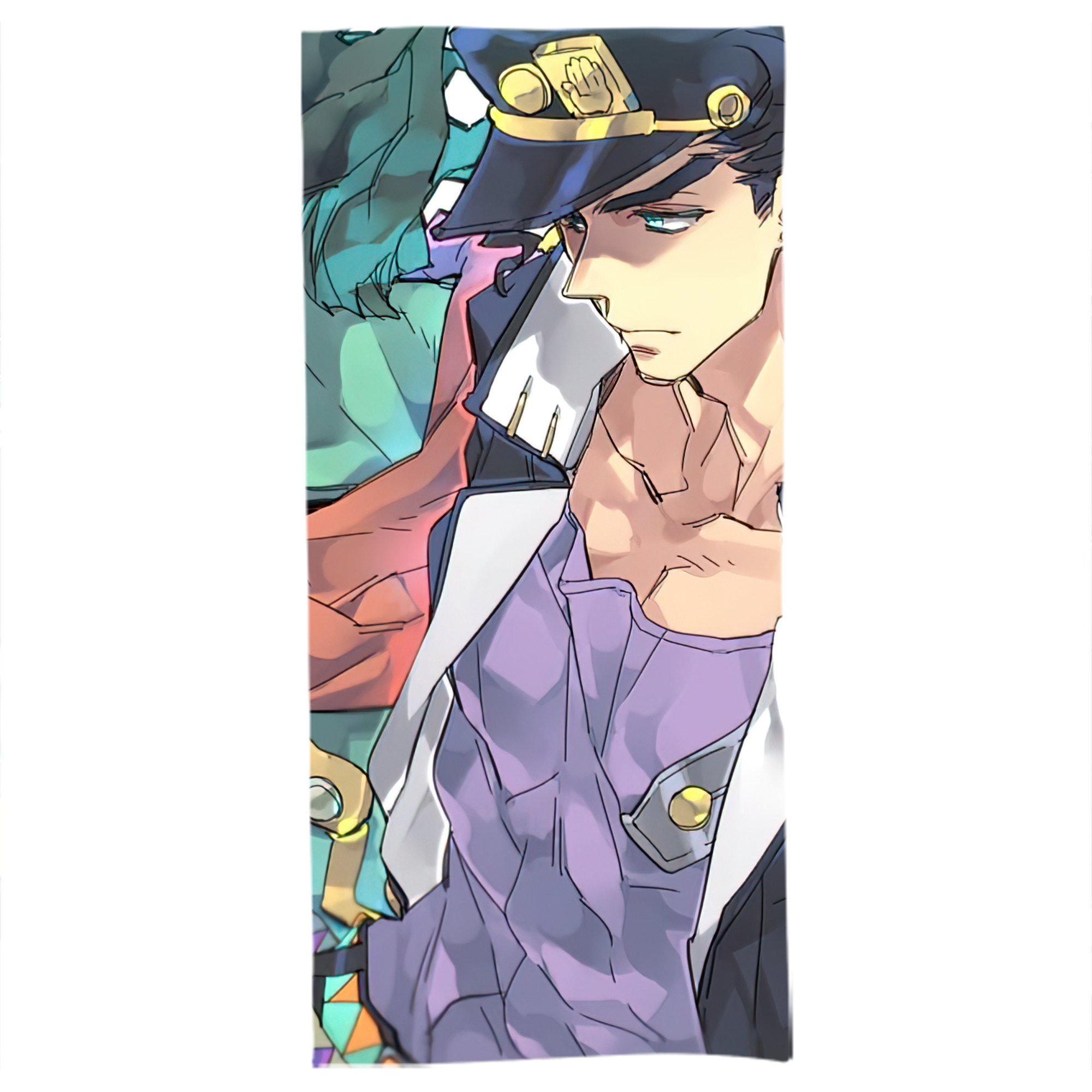 （画像用） ジョジョの奇妙な冒険 JoJo's Bizarre Adventure 大判バスタオル 70×140cm 吸水速乾 柔らかい肌触り