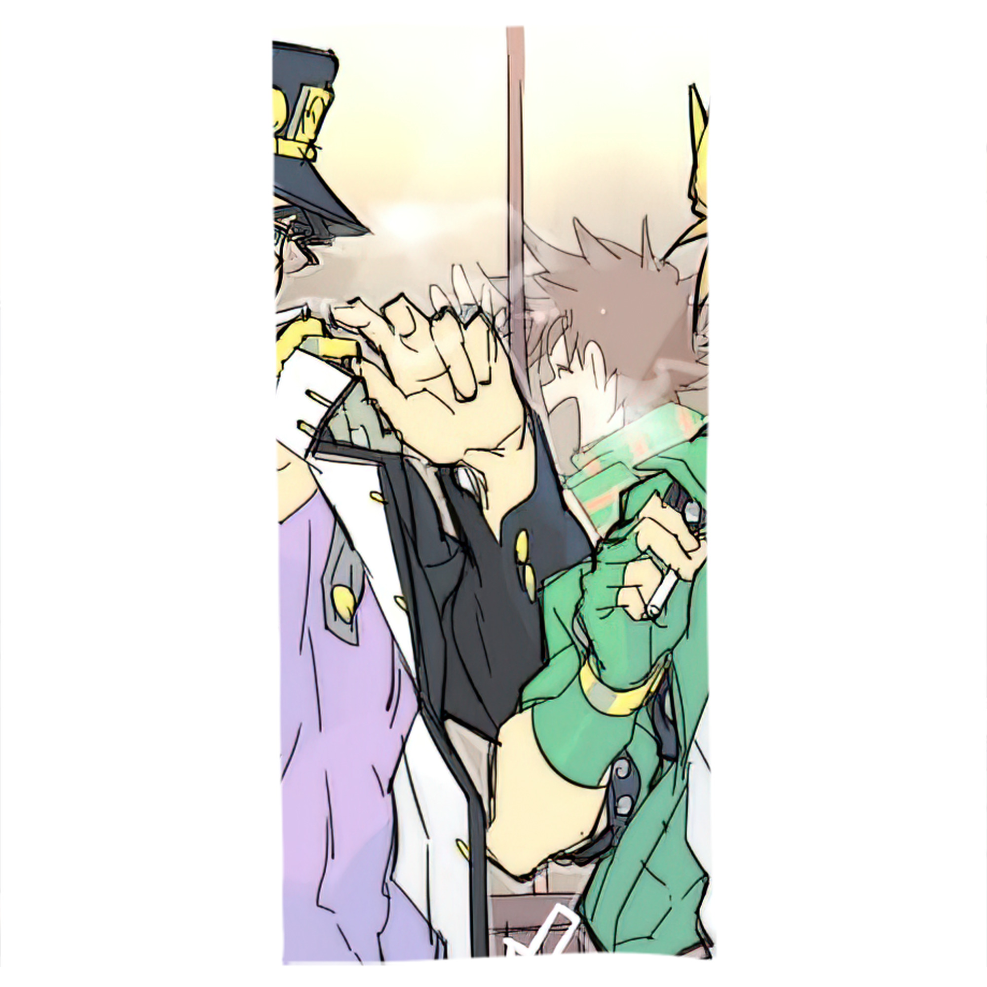 （画像用） ジョジョの奇妙な冒険 JoJo's Bizarre Adventure 大判バスタオル 70×140cm 吸水速乾 柔らかい肌触り