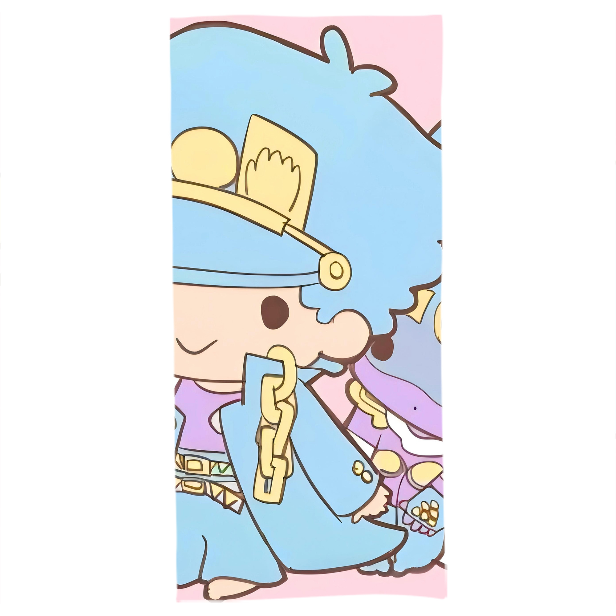 （画像用） ジョジョの奇妙な冒険 JoJo's Bizarre Adventure 大判バスタオル 70×140cm 吸水速乾 柔らかい肌触り
