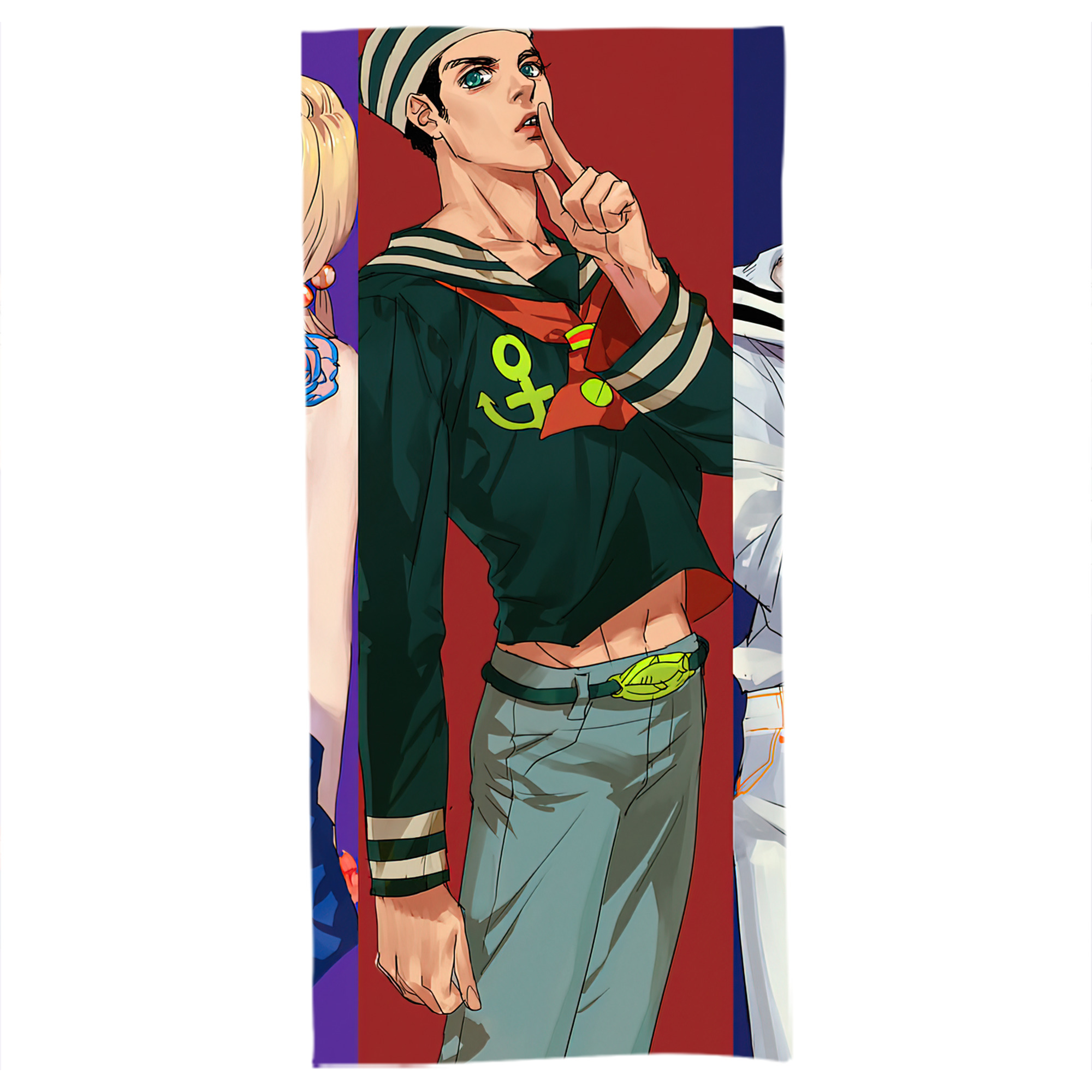 （画像用） ジョジョの奇妙な冒険 JoJo's Bizarre Adventure 大判バスタオル 70×140cm 吸水速乾 柔らかい肌触り