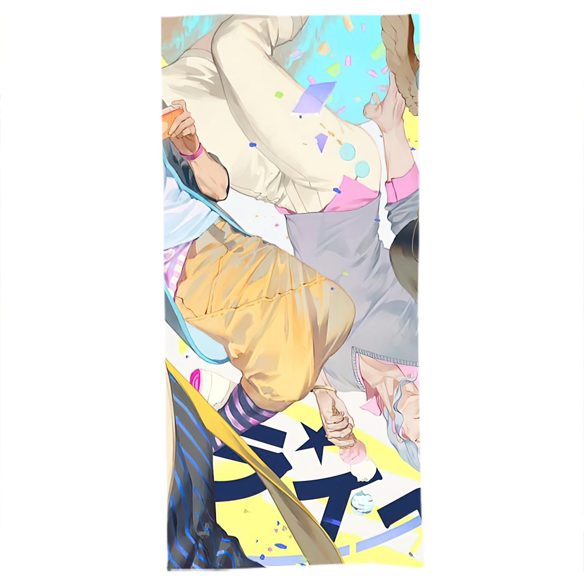 （画像用） ジョジョの奇妙な冒険 JoJo's Bizarre Adventure 大判バスタオル 70×140cm 吸水速乾 柔らかい肌触り