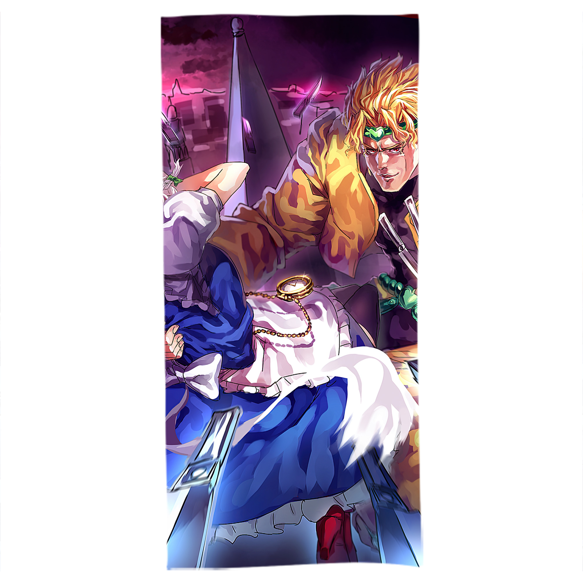 （画像用） ジョジョの奇妙な冒険 JoJo's Bizarre Adventure 大判バスタオル 70×140cm 吸水速乾 柔らかい肌触り