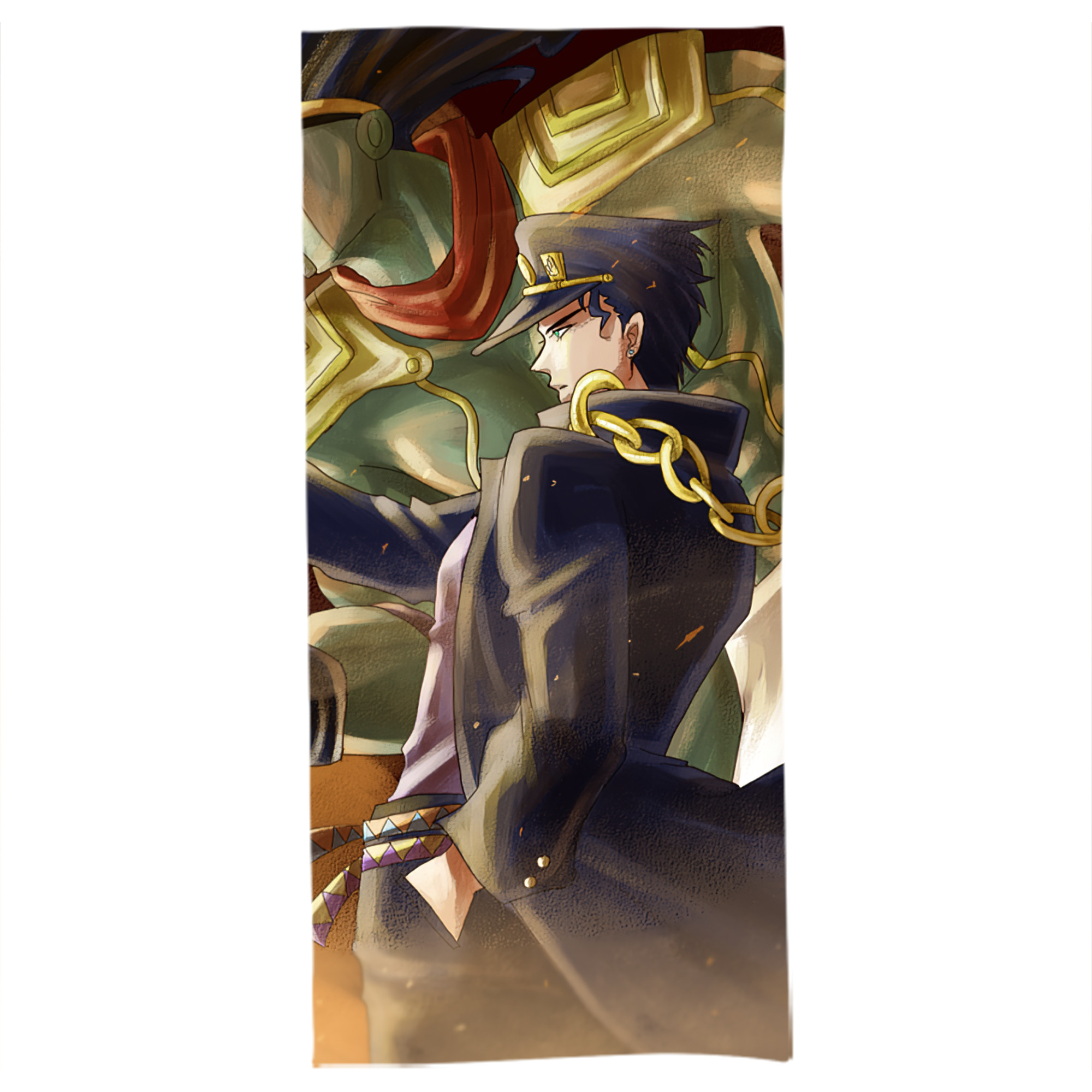 （画像用） ジョジョの奇妙な冒険 JoJo's Bizarre Adventure 大判バスタオル 70×140cm 吸水速乾 柔らかい肌触り
