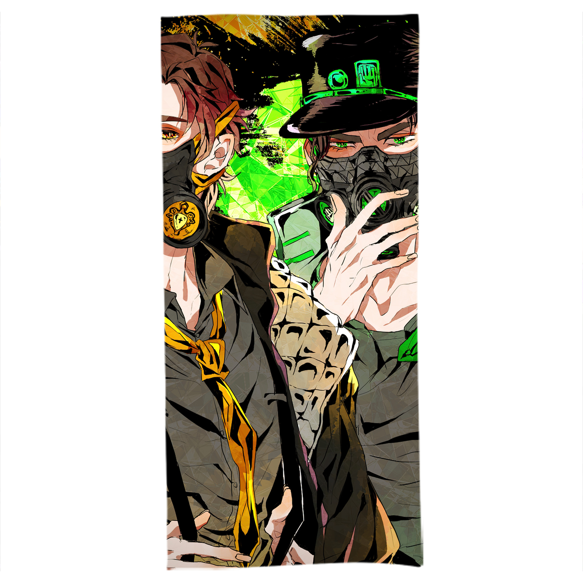 （画像用） ジョジョの奇妙な冒険 JoJo's Bizarre Adventure 大判バスタオル 70×140cm 吸水速乾 柔らかい肌触り