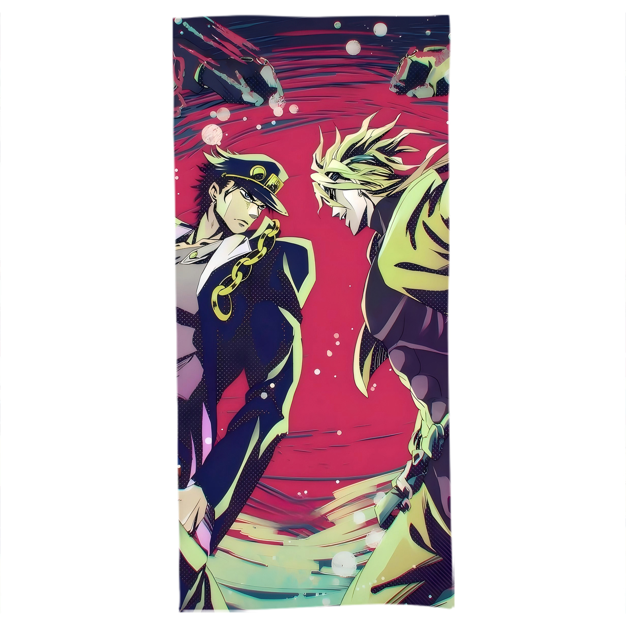 （画像用） ジョジョの奇妙な冒険 JoJo's Bizarre Adventure 大判バスタオル 70×140cm 吸水速乾 柔らかい肌触り
