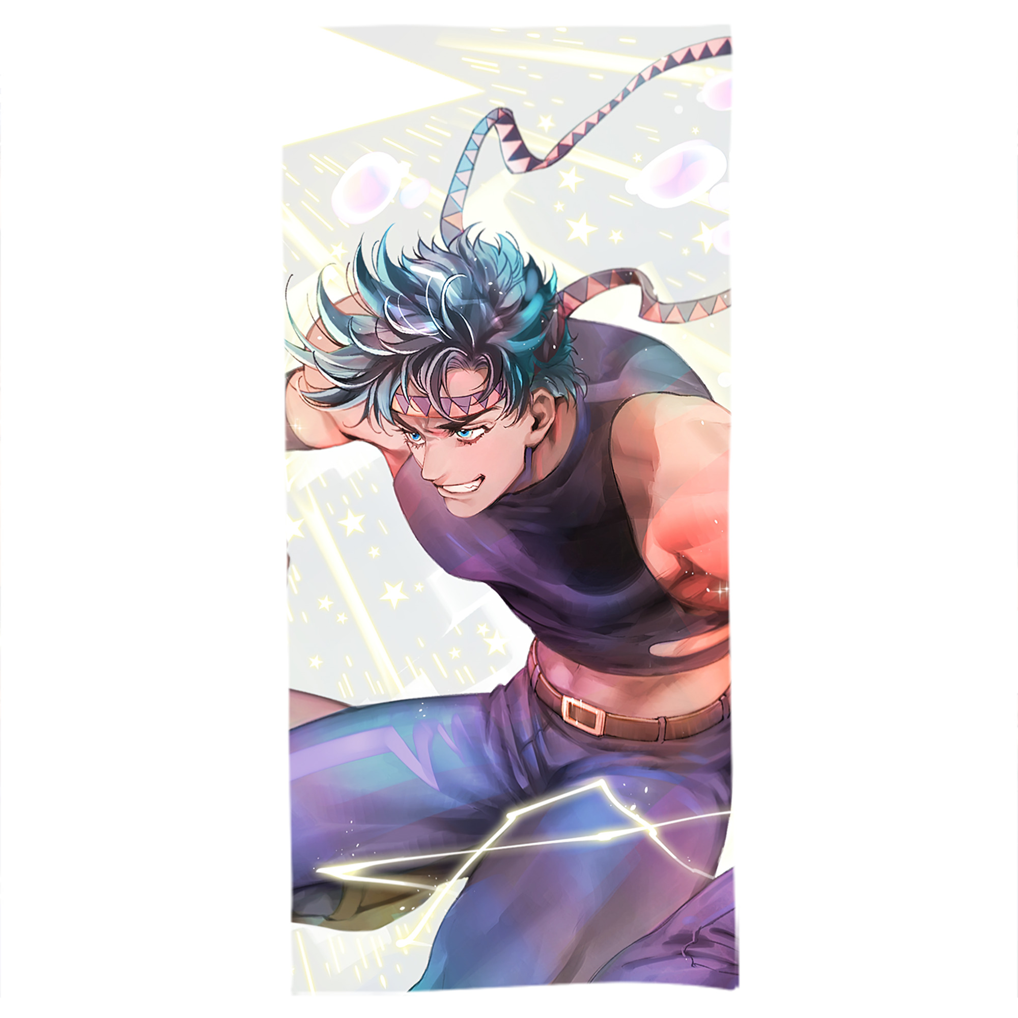 （画像用） ジョジョの奇妙な冒険 JoJo's Bizarre Adventure 大判バスタオル 70×140cm 吸水速乾 柔らかい肌触り