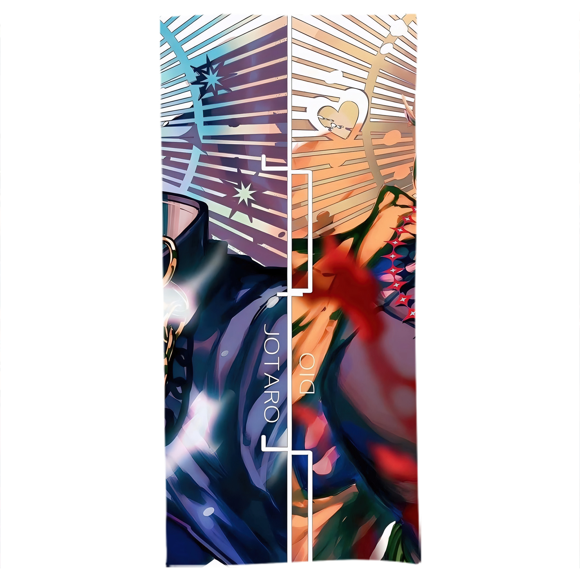 （画像用） ジョジョの奇妙な冒険 JoJo's Bizarre Adventure 大判バスタオル 70×140cm 吸水速乾 柔らかい肌触り