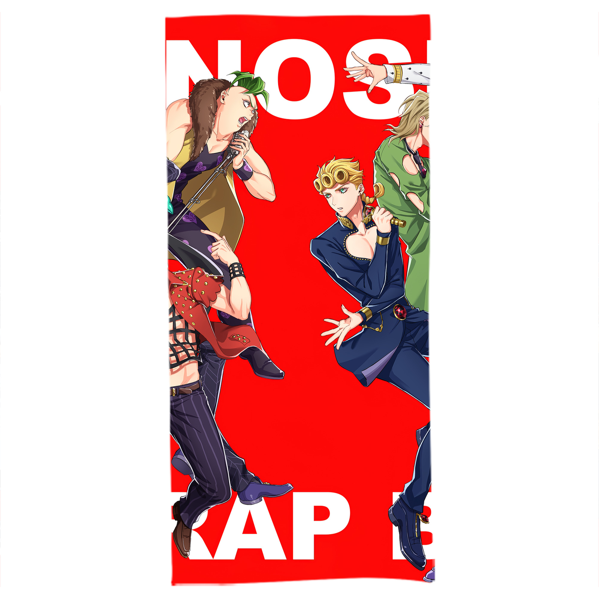 （画像用） ジョジョの奇妙な冒険 JoJo's Bizarre Adventure 大判バスタオル 70×140cm 吸水速乾 柔らかい肌触り