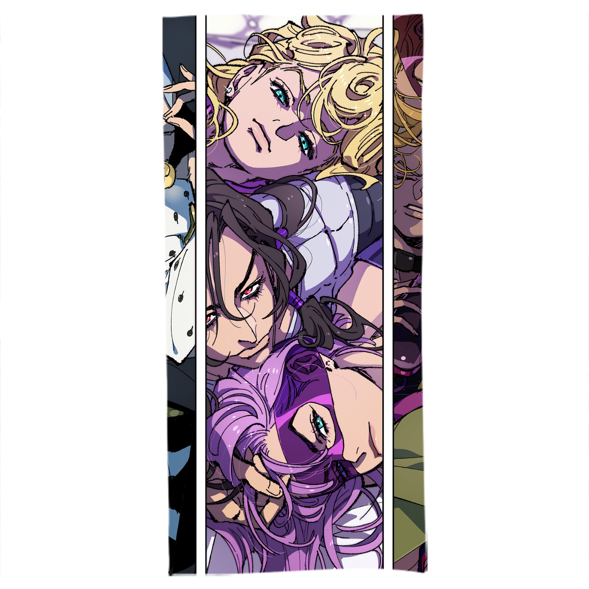 （画像用） ジョジョの奇妙な冒険 JoJo's Bizarre Adventure 大判バスタオル 70×140cm 吸水速乾 柔らかい肌触り