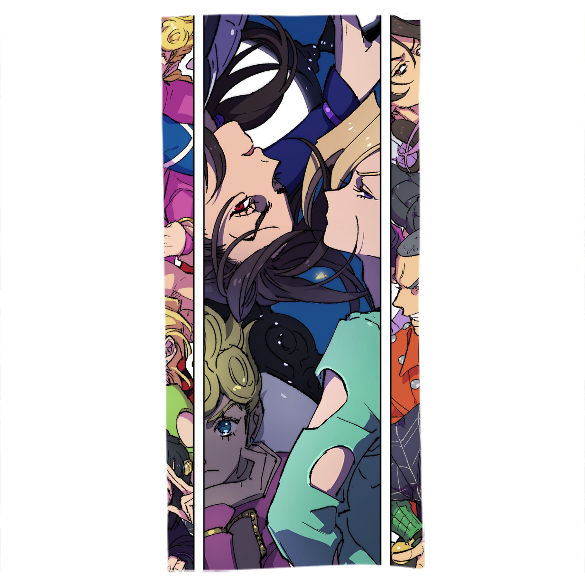 （画像用） ジョジョの奇妙な冒険 JoJo's Bizarre Adventure 大判バスタオル 70×140cm 吸水速乾 柔らかい肌触り