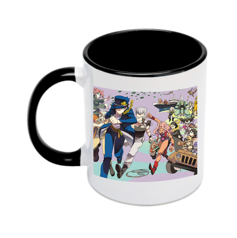 （画像用） ジョジョの奇妙な冒険 JoJo's Bizarre Adventure カラーマグカップ