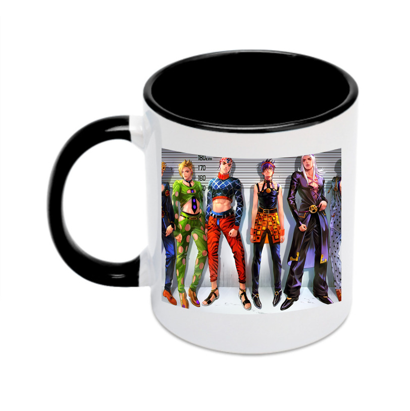 （画像用） ジョジョの奇妙な冒険 JoJo's Bizarre Adventure カラーマグカップ