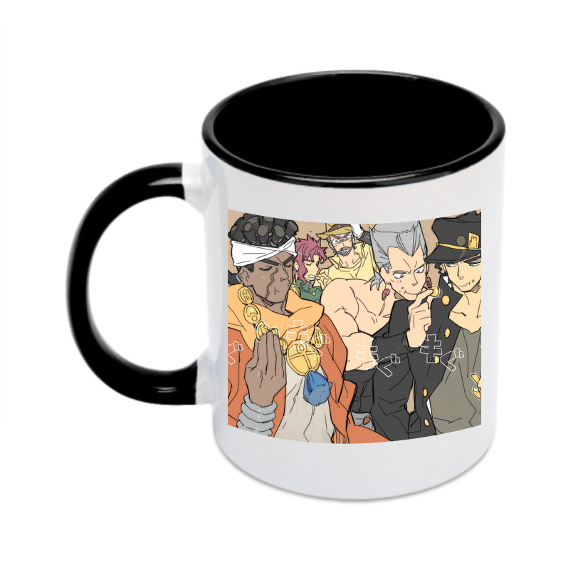 （画像用） ジョジョの奇妙な冒険 JoJo's Bizarre Adventure カラーマグカップ