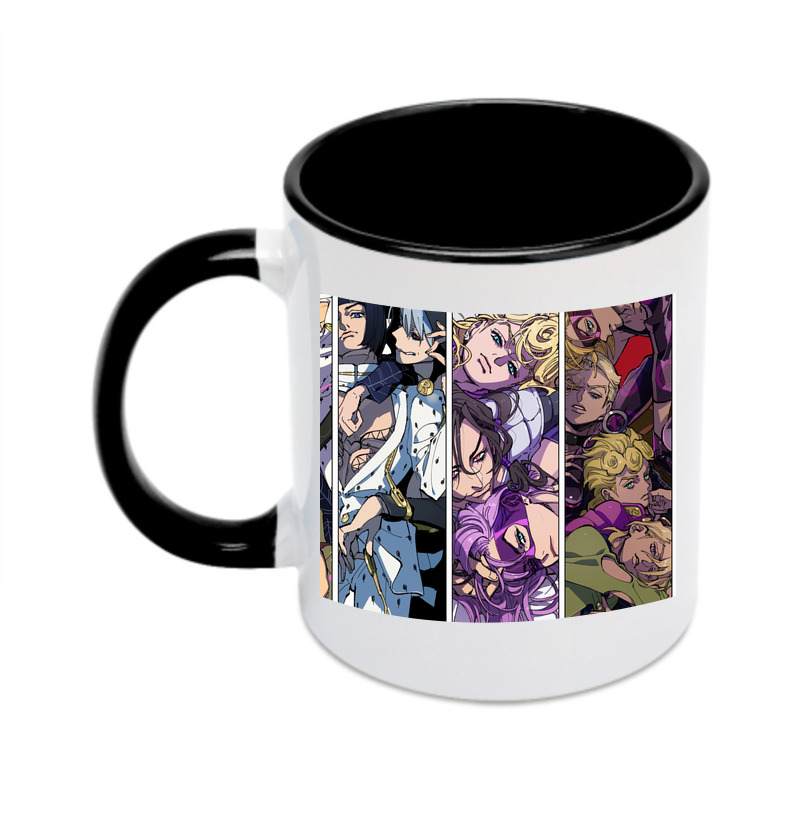 （画像用） ジョジョの奇妙な冒険 JoJo's Bizarre Adventure カラーマグカップ