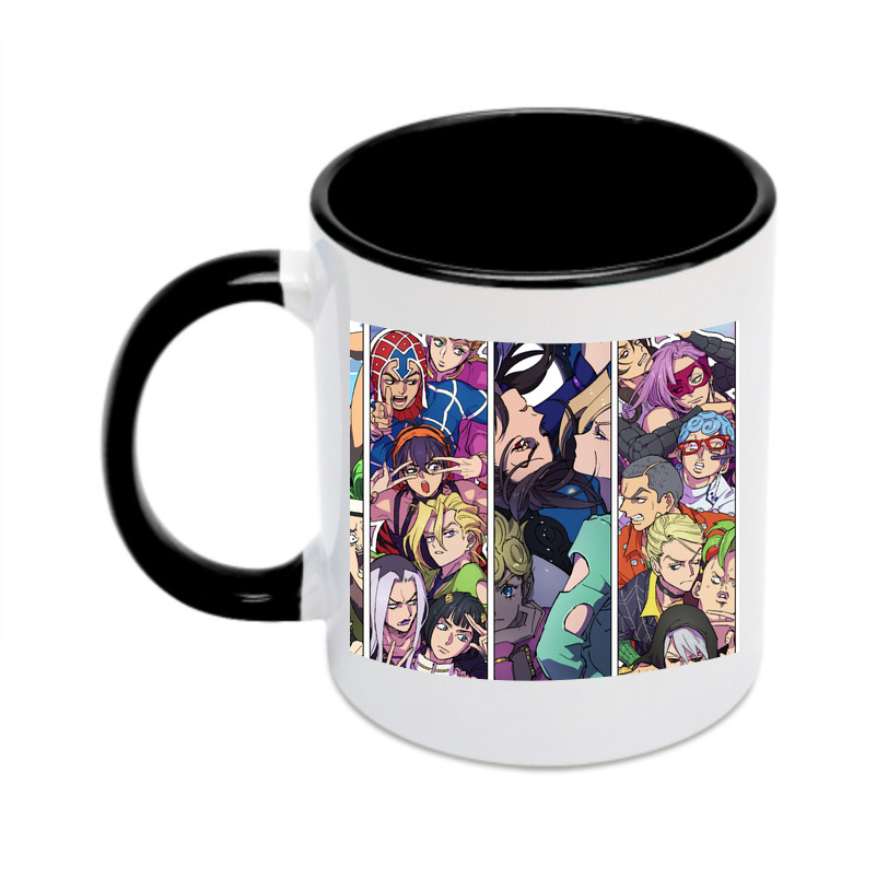 （画像用） ジョジョの奇妙な冒険 JoJo's Bizarre Adventure カラーマグカップ