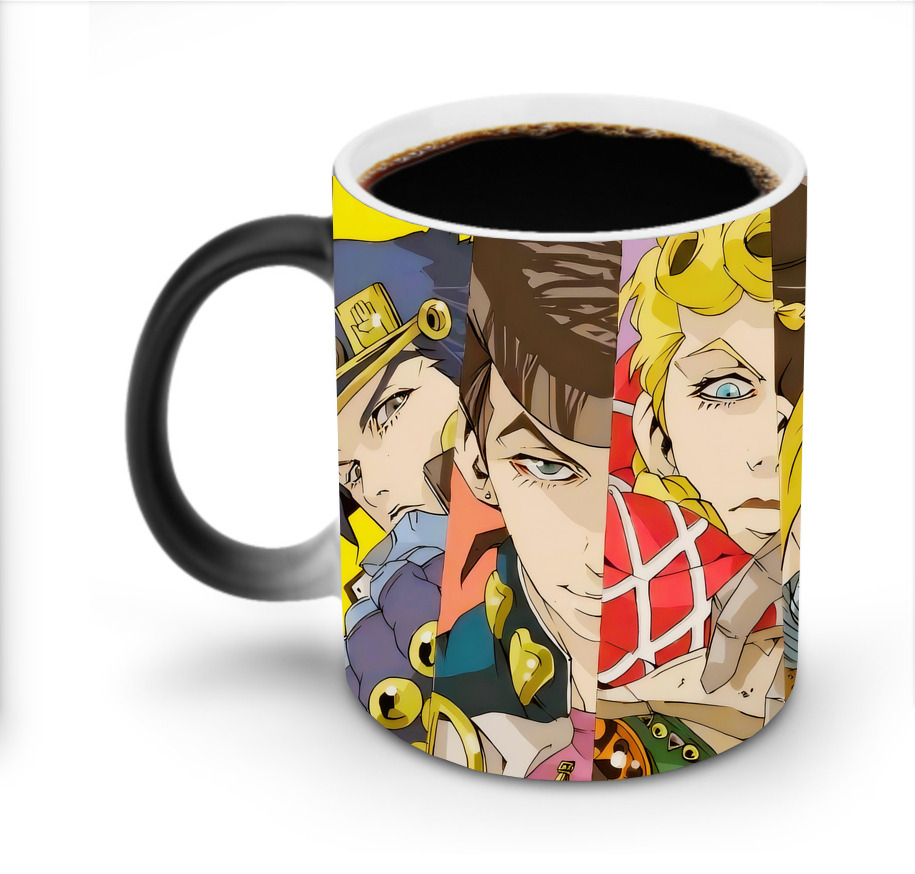 （画像用） ジョジョの奇妙な冒険 JoJo's Bizarre Adventure 温度変色マグカップ