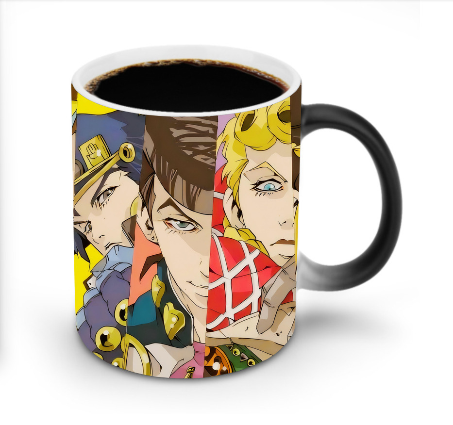 （画像用） ジョジョの奇妙な冒険 JoJo's Bizarre Adventure 温度変色マグカップ