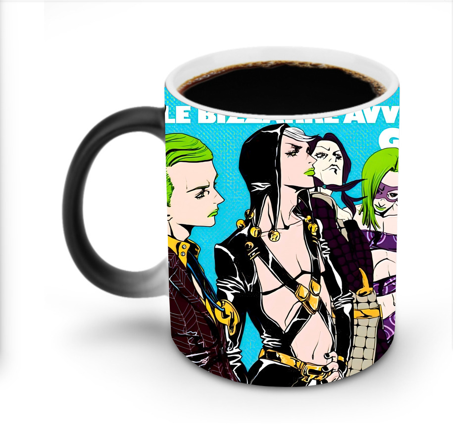 （画像用） ジョジョの奇妙な冒険 JoJo's Bizarre Adventure 温度変色マグカップ