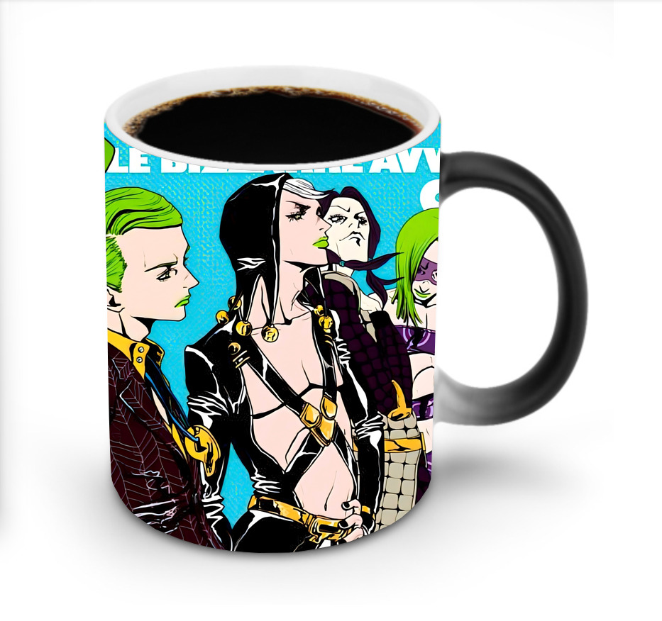 （画像用） ジョジョの奇妙な冒険 JoJo's Bizarre Adventure 温度変色マグカップ